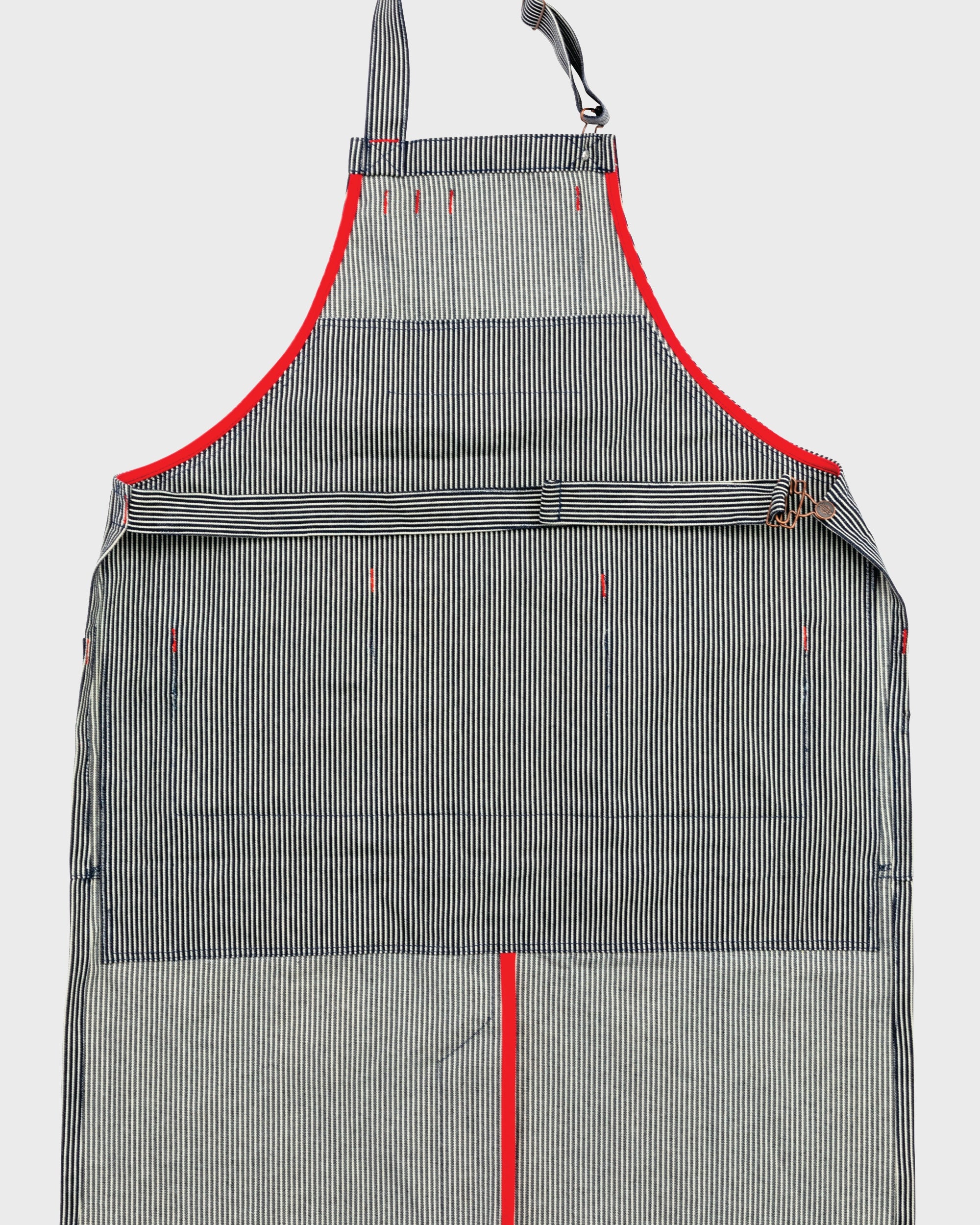 Hickory Stripe Canvas Apron - Image 2