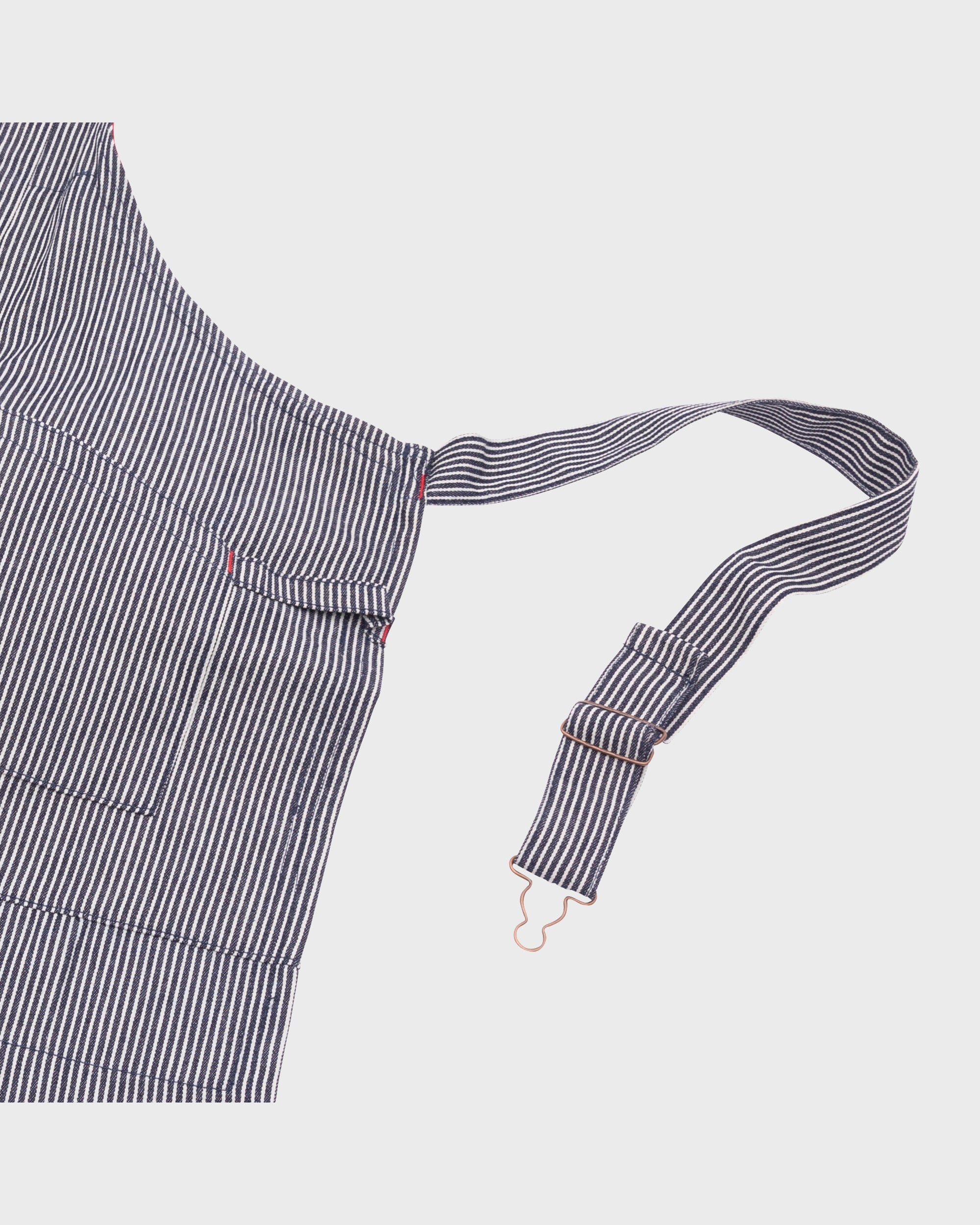 Hickory Stripe Canvas Apron - Image 4