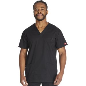 Men's EDS Signature V-Neck Scrub Top