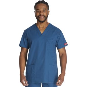 Men's EDS Signature V-Neck Scrub Top