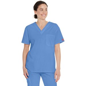 Unisex EDS Signature Tuckable V-Neck Scrub Top