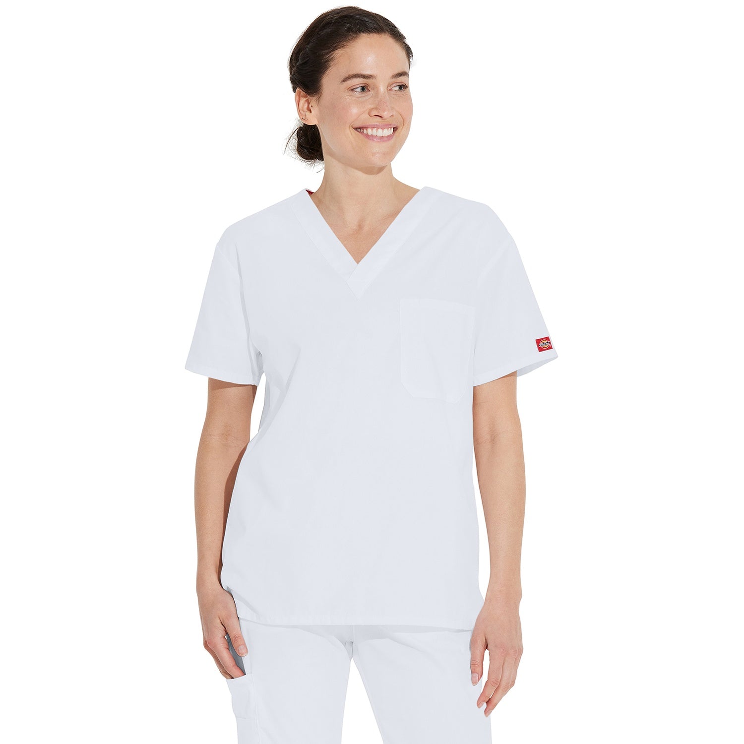 Unisex EDS Signature Tuckable V-Neck Scrub Top