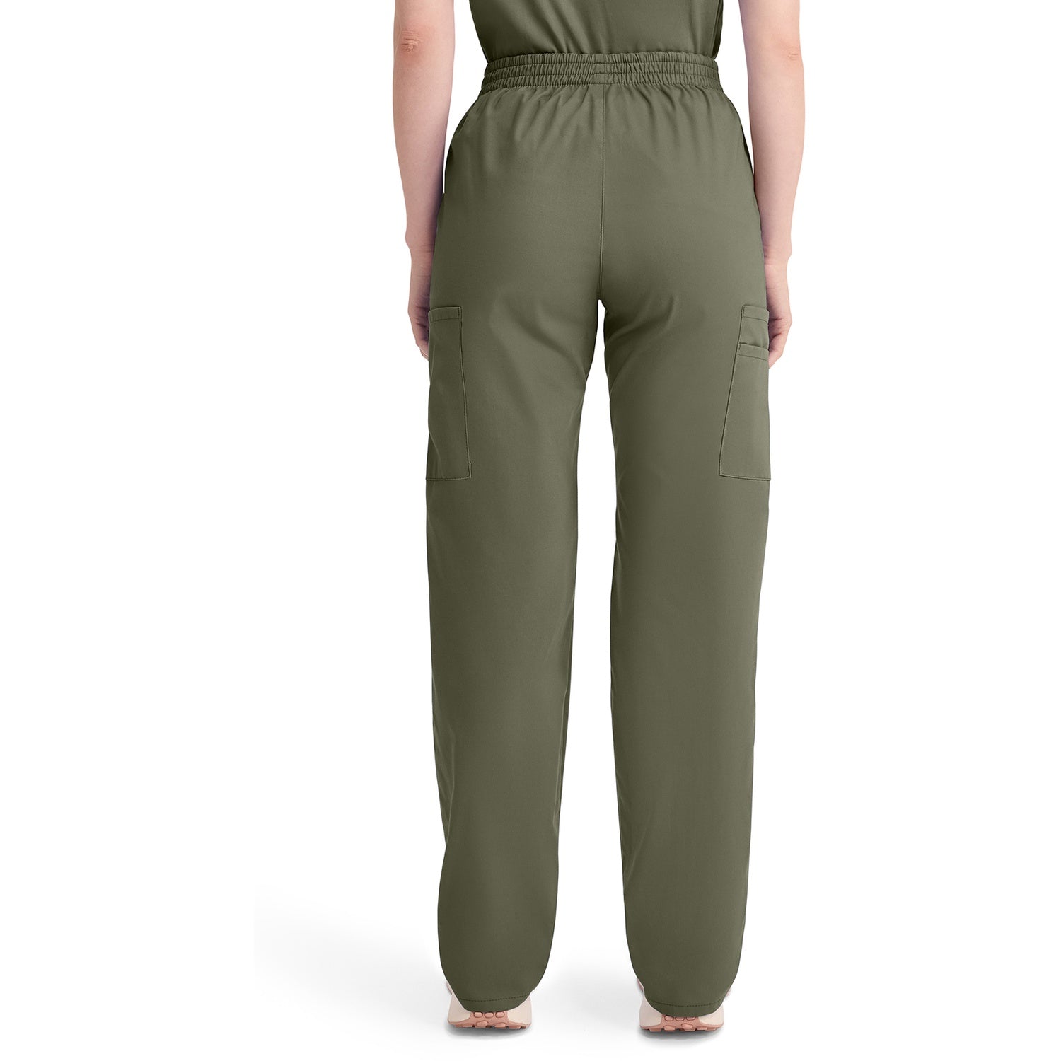 Women's EDS Signature Natural Rise Tapered Leg Pull-On Scrub Pant - Image 2