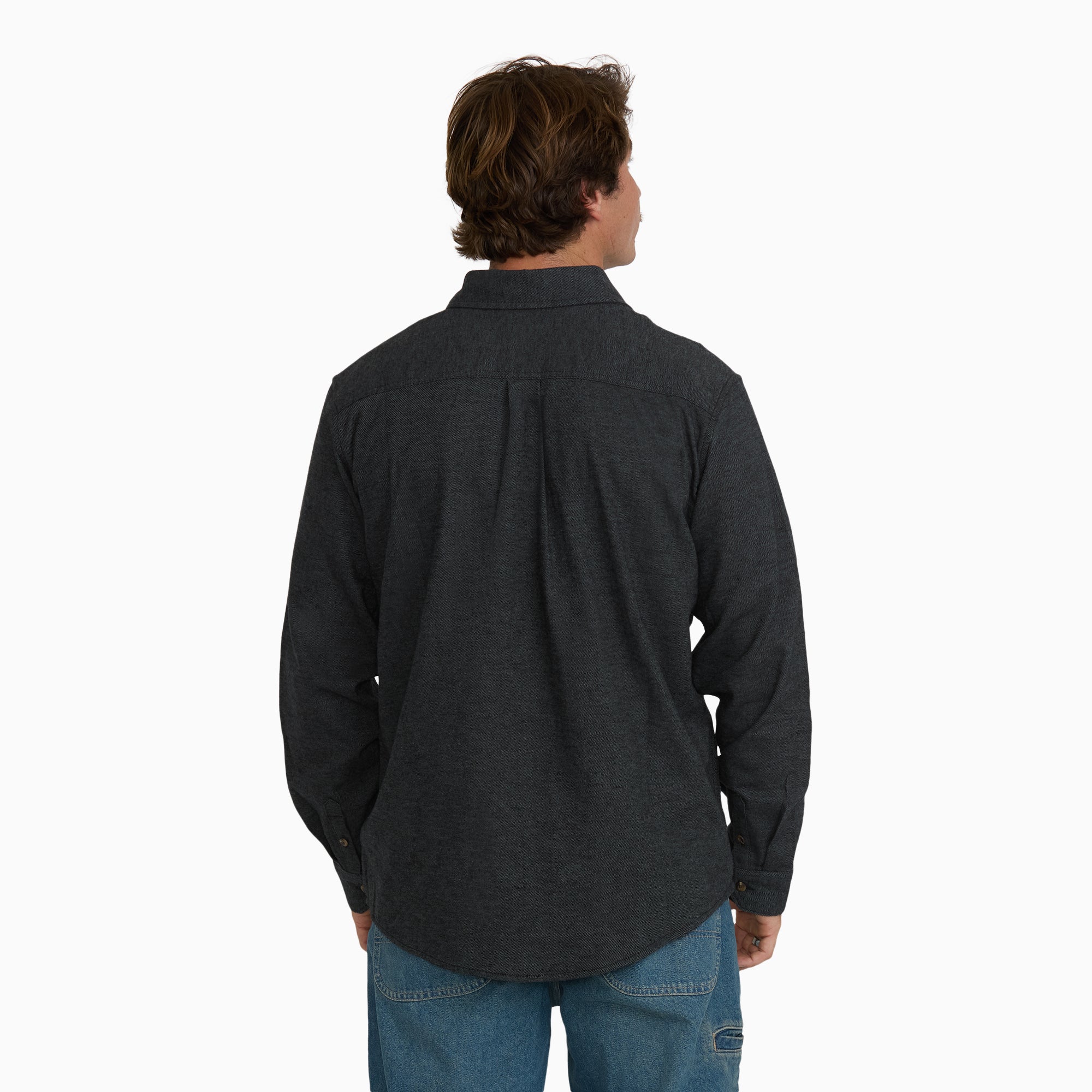 Long Sleeve Flannel Work Shirt - Image 2
