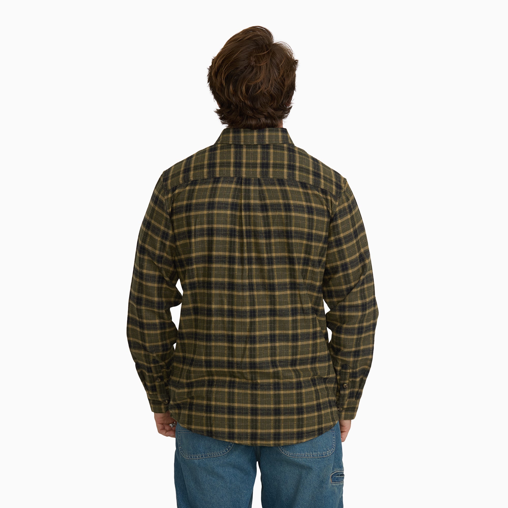 Long Sleeve Flannel Work Shirt - Image 2
