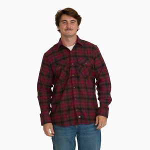 Long Sleeve Flannel Work Shirt