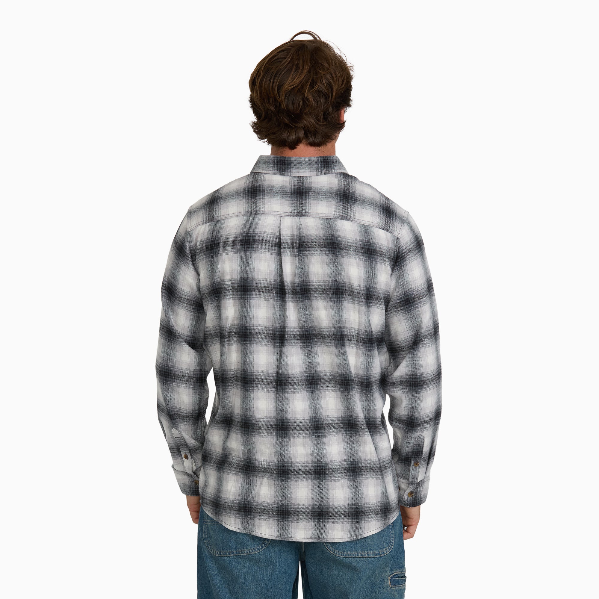 Long Sleeve Flannel Work Shirt - Image 2