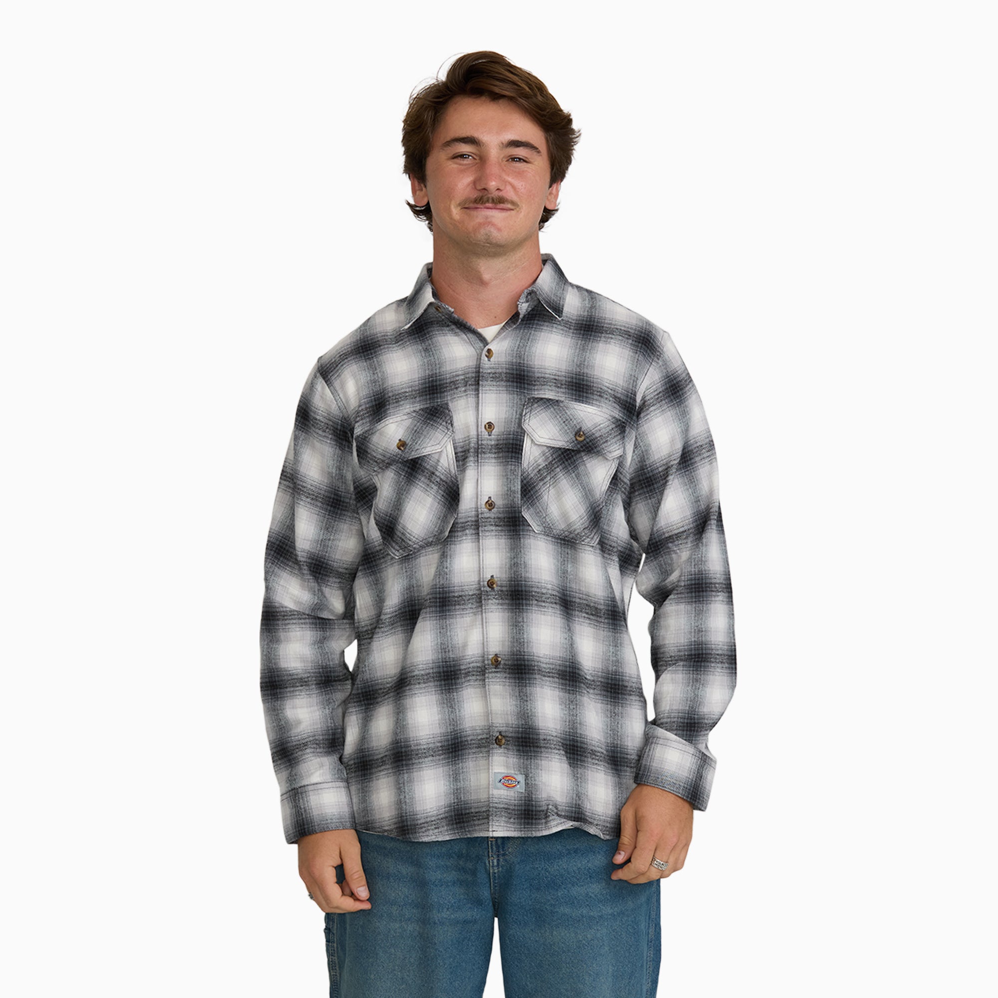 Long Sleeve Flannel Work Shirt