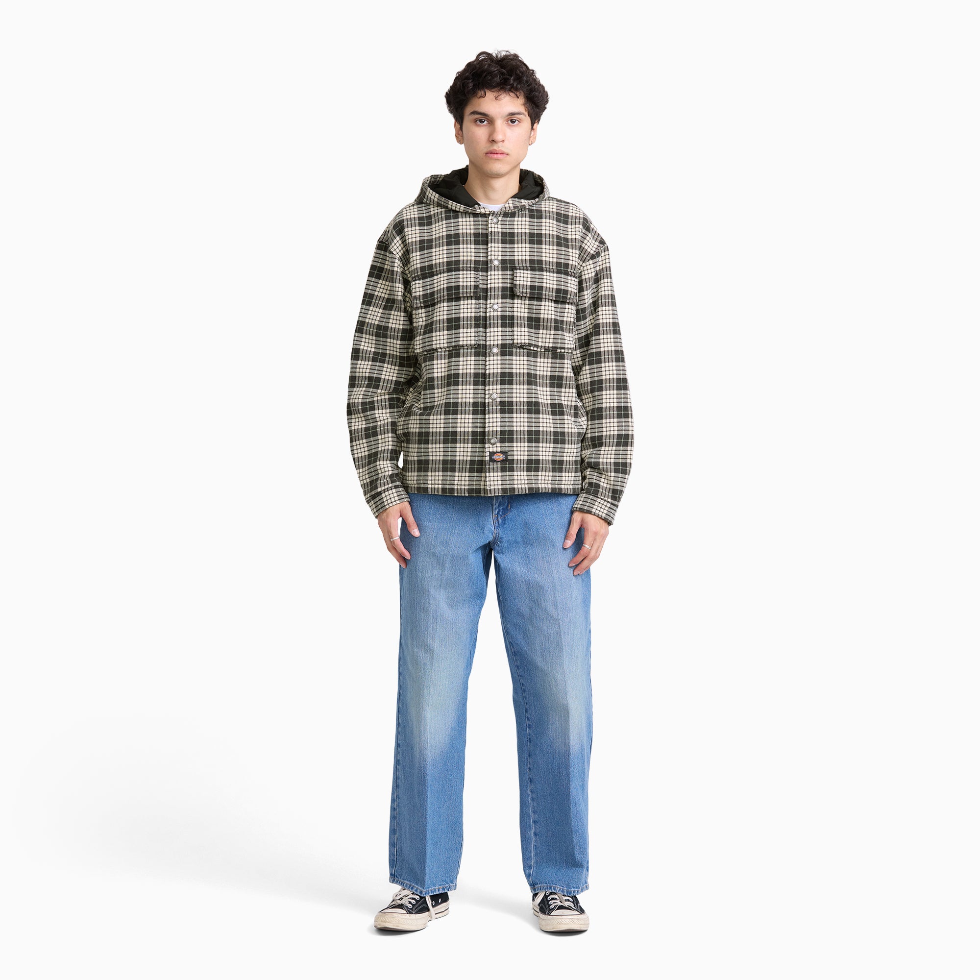 Laughlin Hooded Flannel Shacket - Image 5