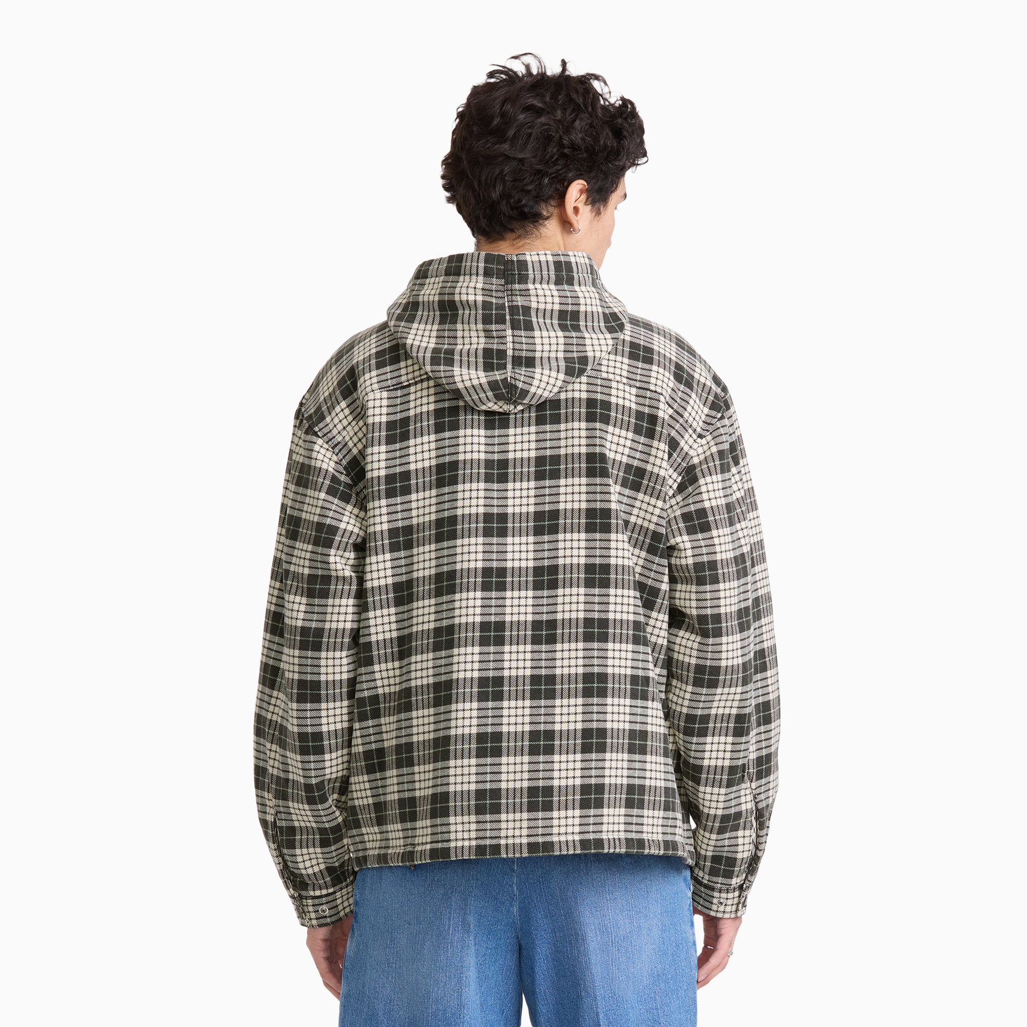 Laughlin Hooded Flannel Shacket - Image 2