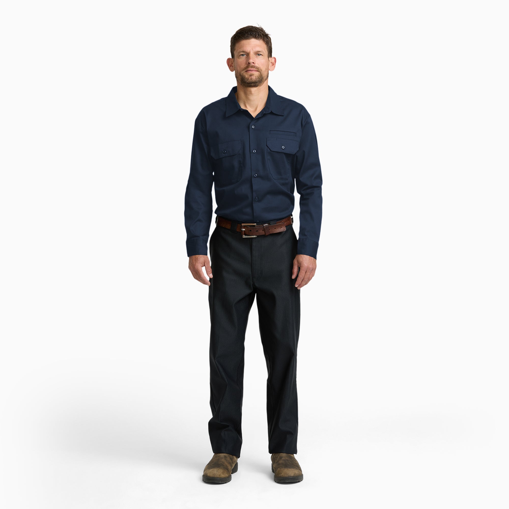 Pro Series Long Sleeve Work Shirt - Image 6