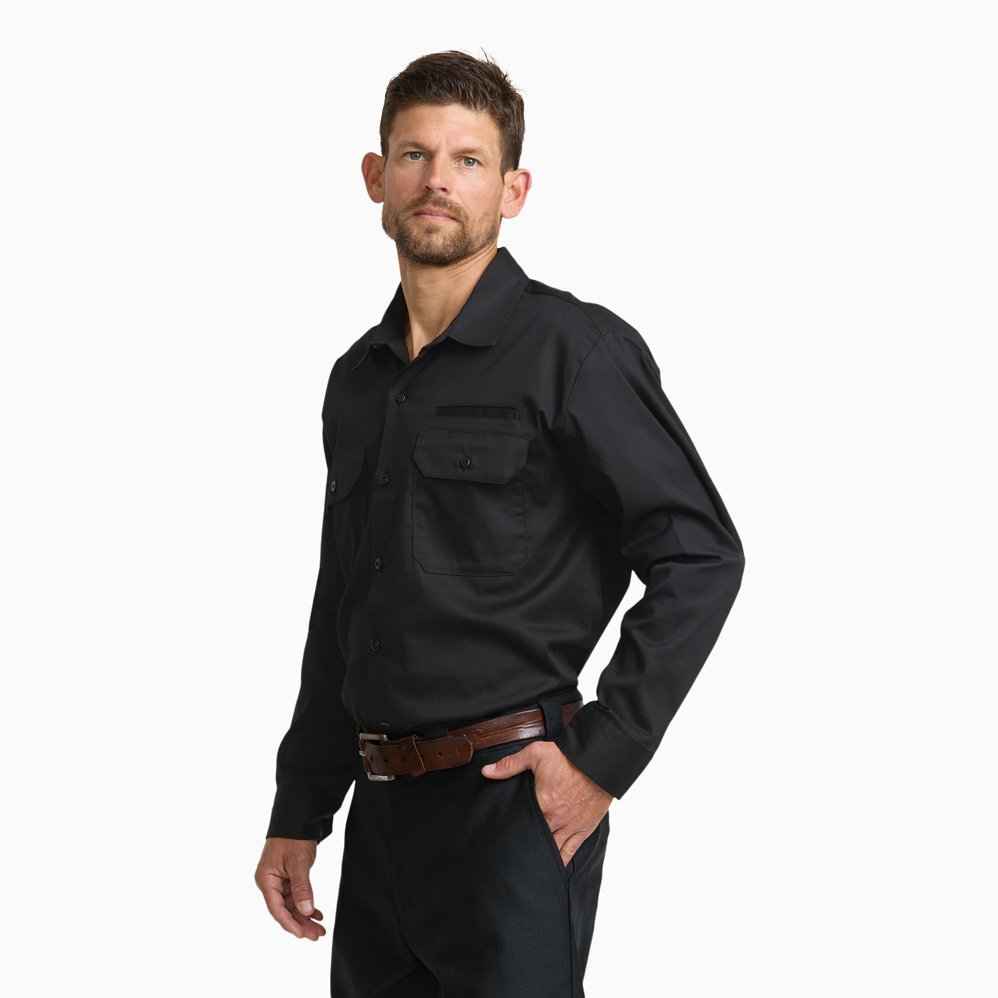 Pro Series Long Sleeve Work Shirt - Image 5