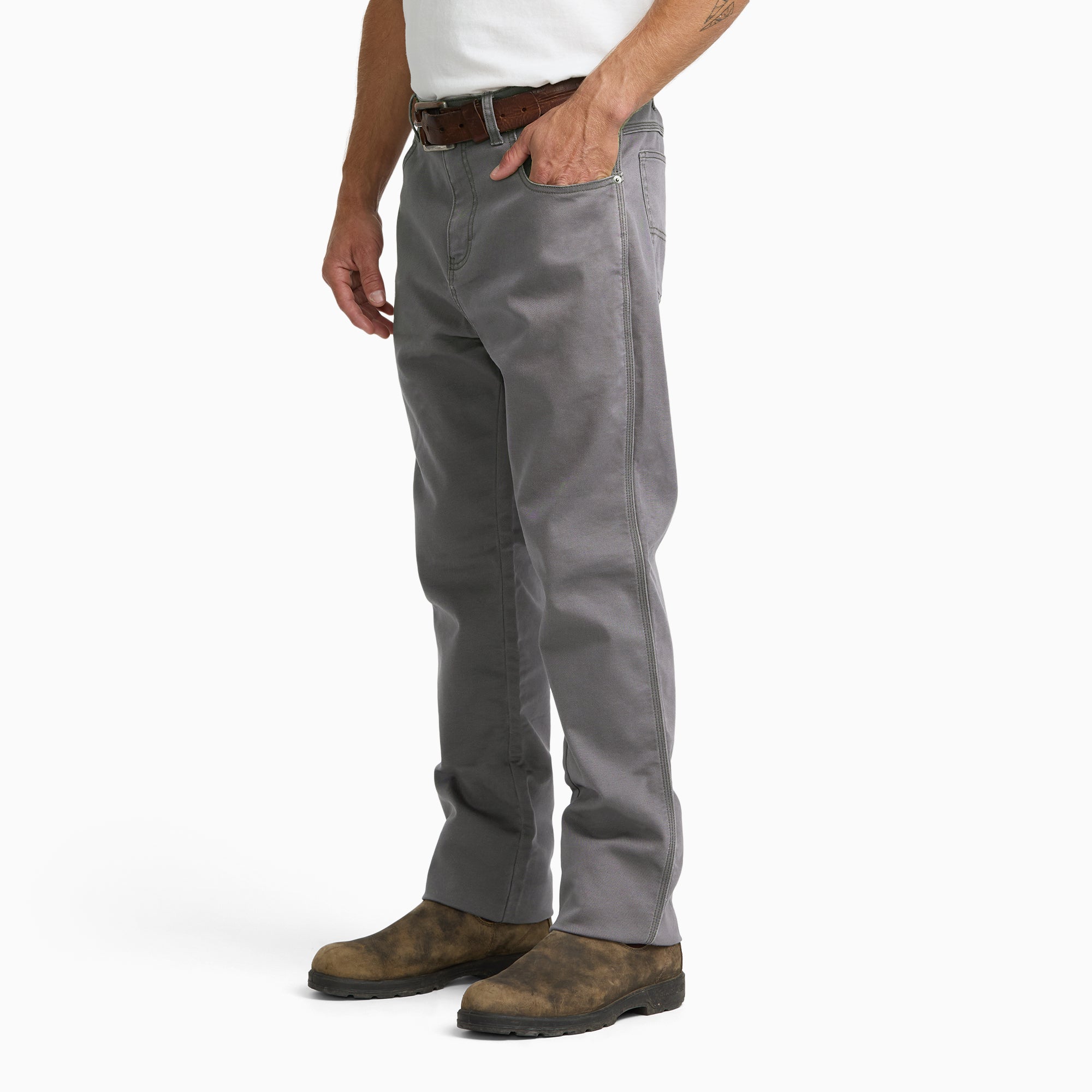 Tough Max Duck 5-Pocket Slim Straight Pant - Image 3