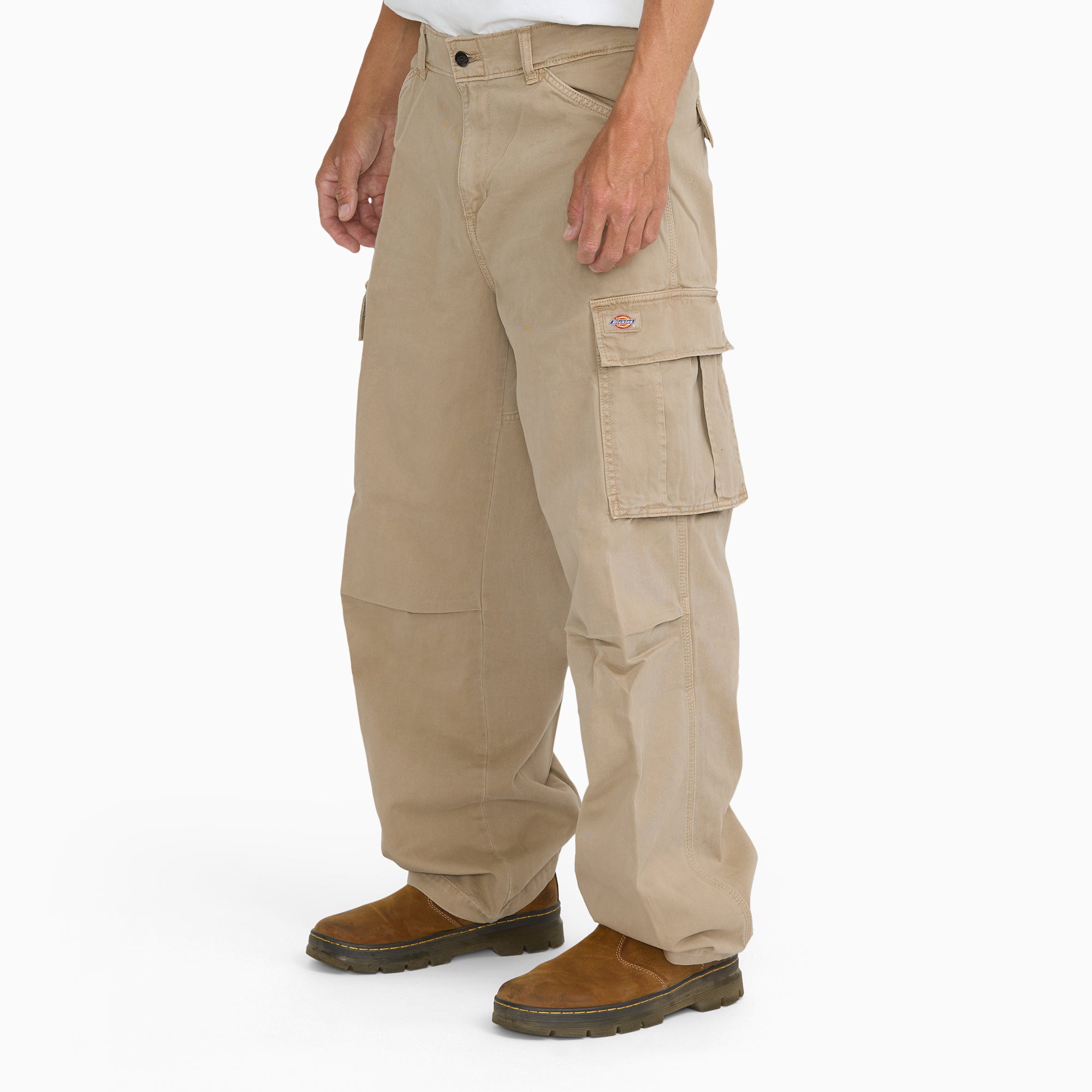 247 Loose Straight Garment Dyed Cargo Pants - Image 3