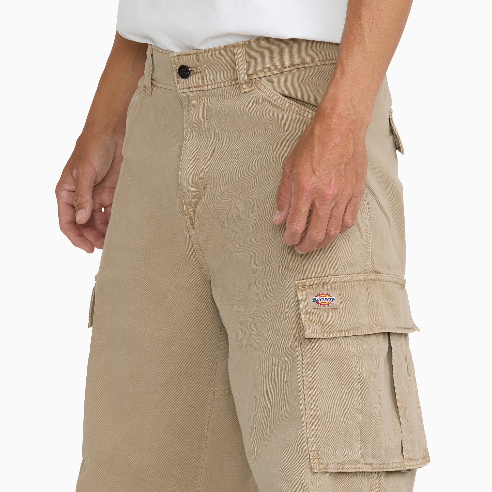 247 Loose Straight Garment Dyed Cargo Pants - Image 6