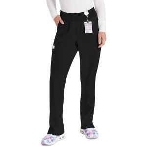 Women's EDS Essentials Natural Rise Tapered Leg Pull-On Scrub Pant