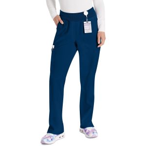 Women's EDS Essentials Natural Rise Tapered Leg Pull-On Scrub Pant