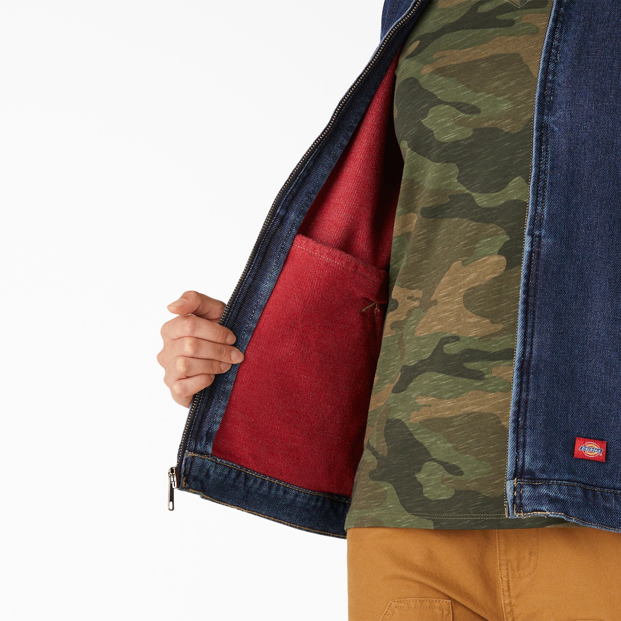 Women's Warming Denim Eisenhower Jacket - Image 4