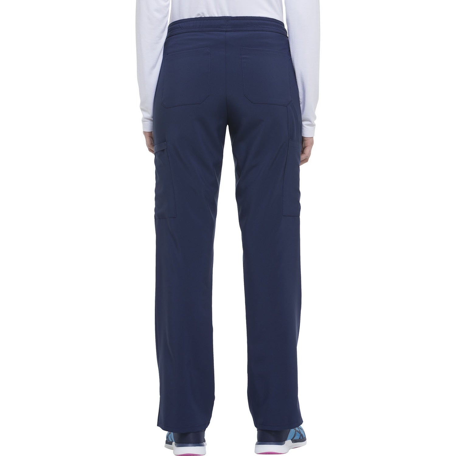 Women's EDS Essentials Mid Rise Straight Leg Drawstring Scrub Pant - Image 2