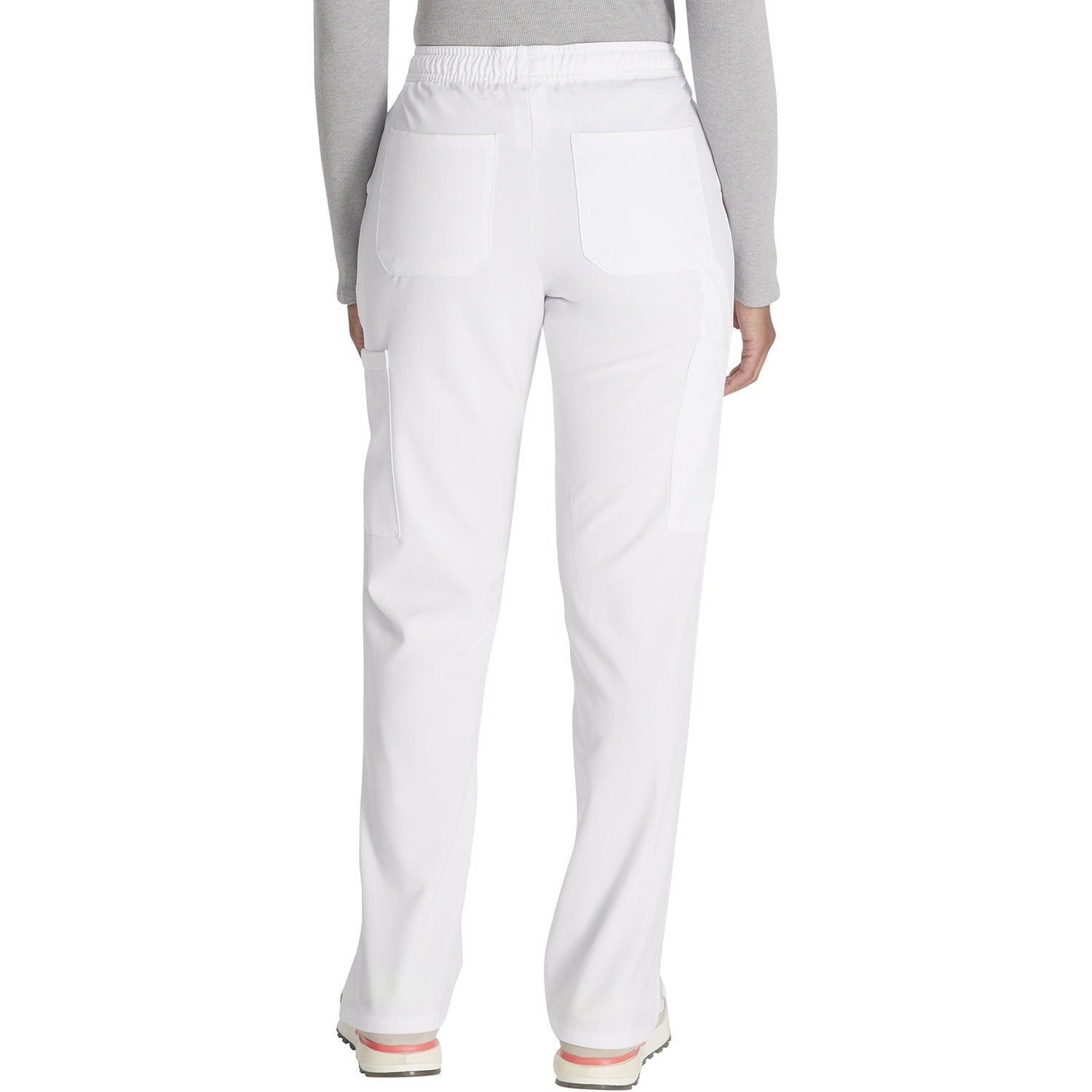 Women's EDS Essentials Mid Rise Straight Leg Drawstring Scrub Pant - Image 2