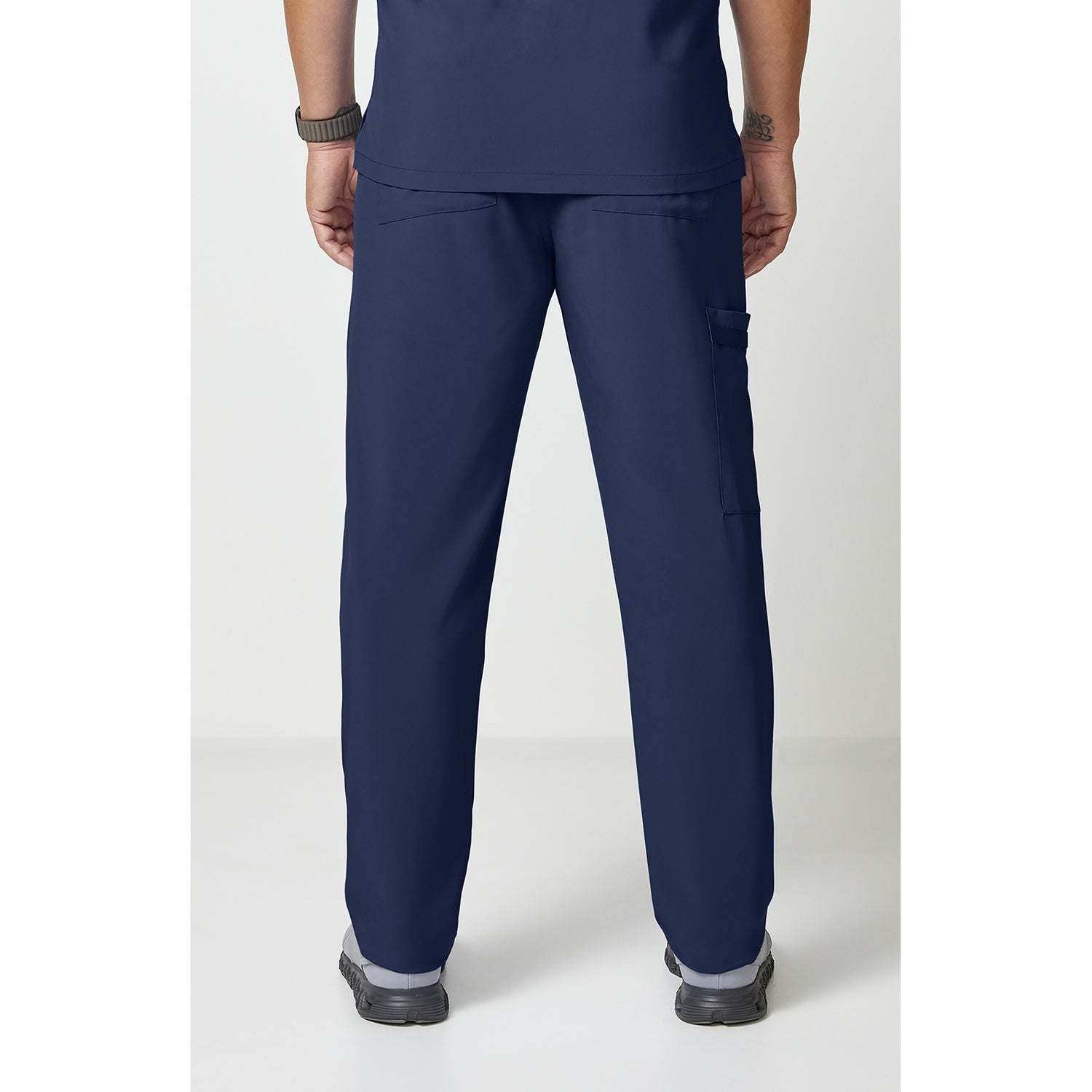 Unisex EDS Essentials Natural Rise Tapered Leg Scrub Pant - Image 2