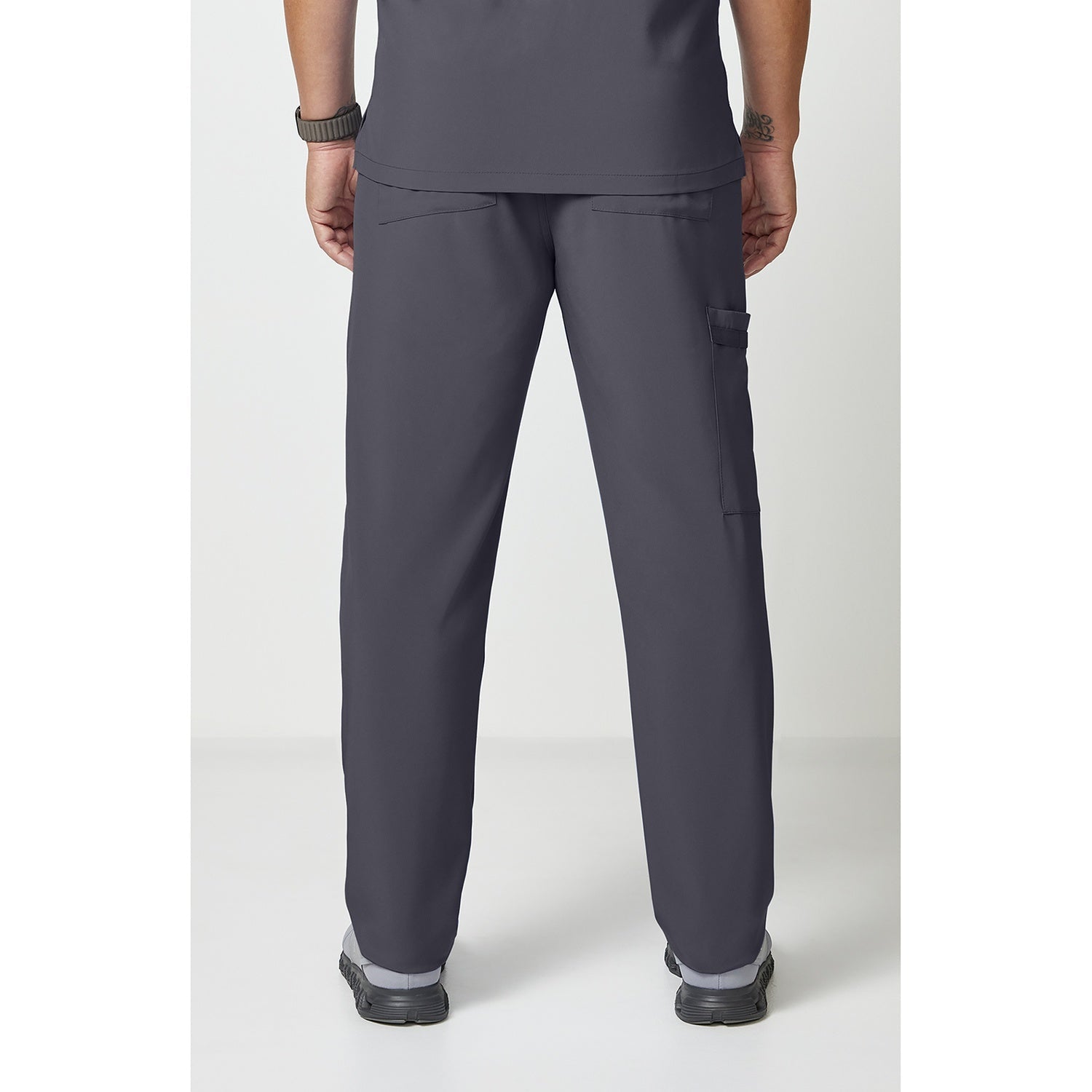 Unisex EDS Essentials Natural Rise Tapered Leg Scrub Pant - Image 2