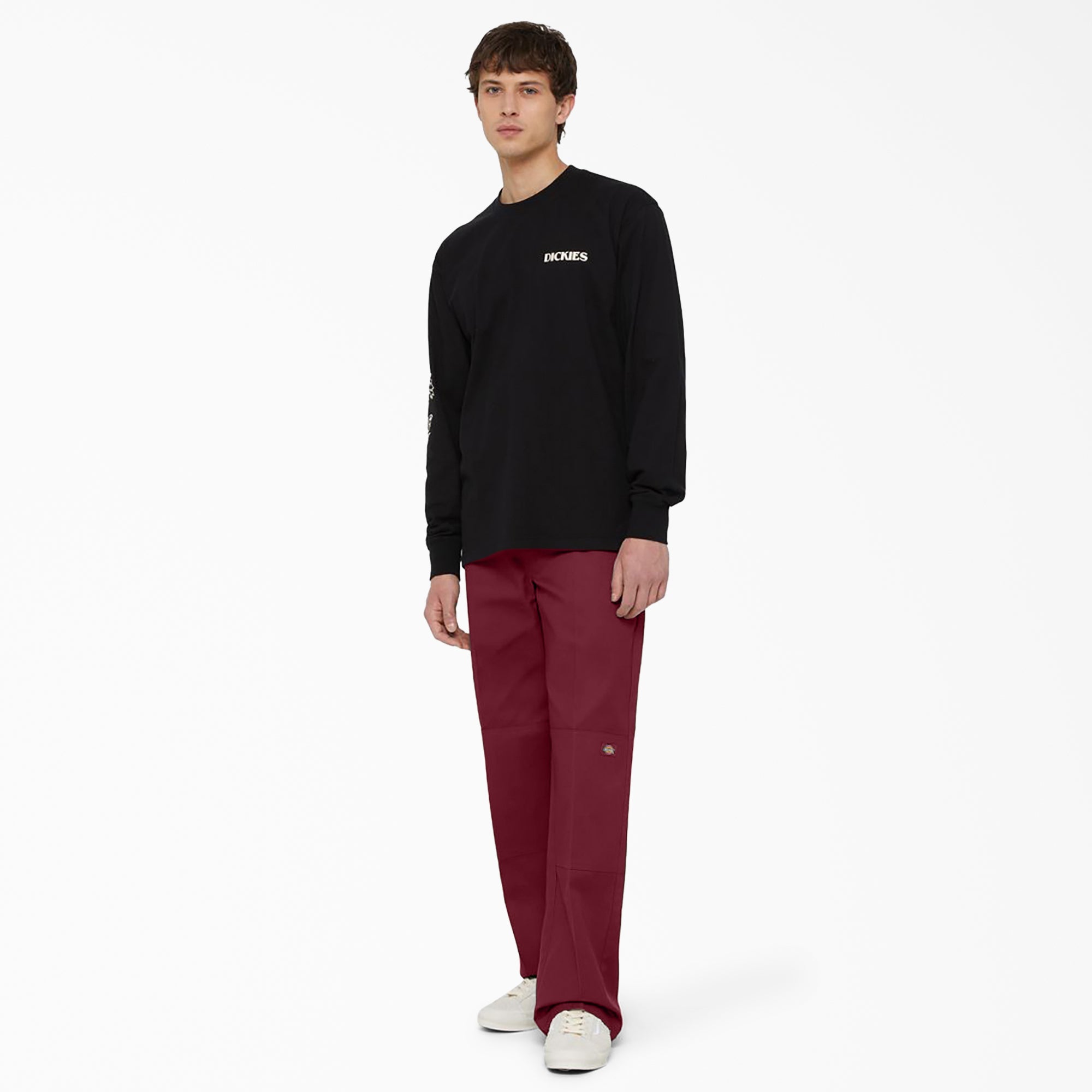 Loose Fit Double Knee Work Pants - Image 5
