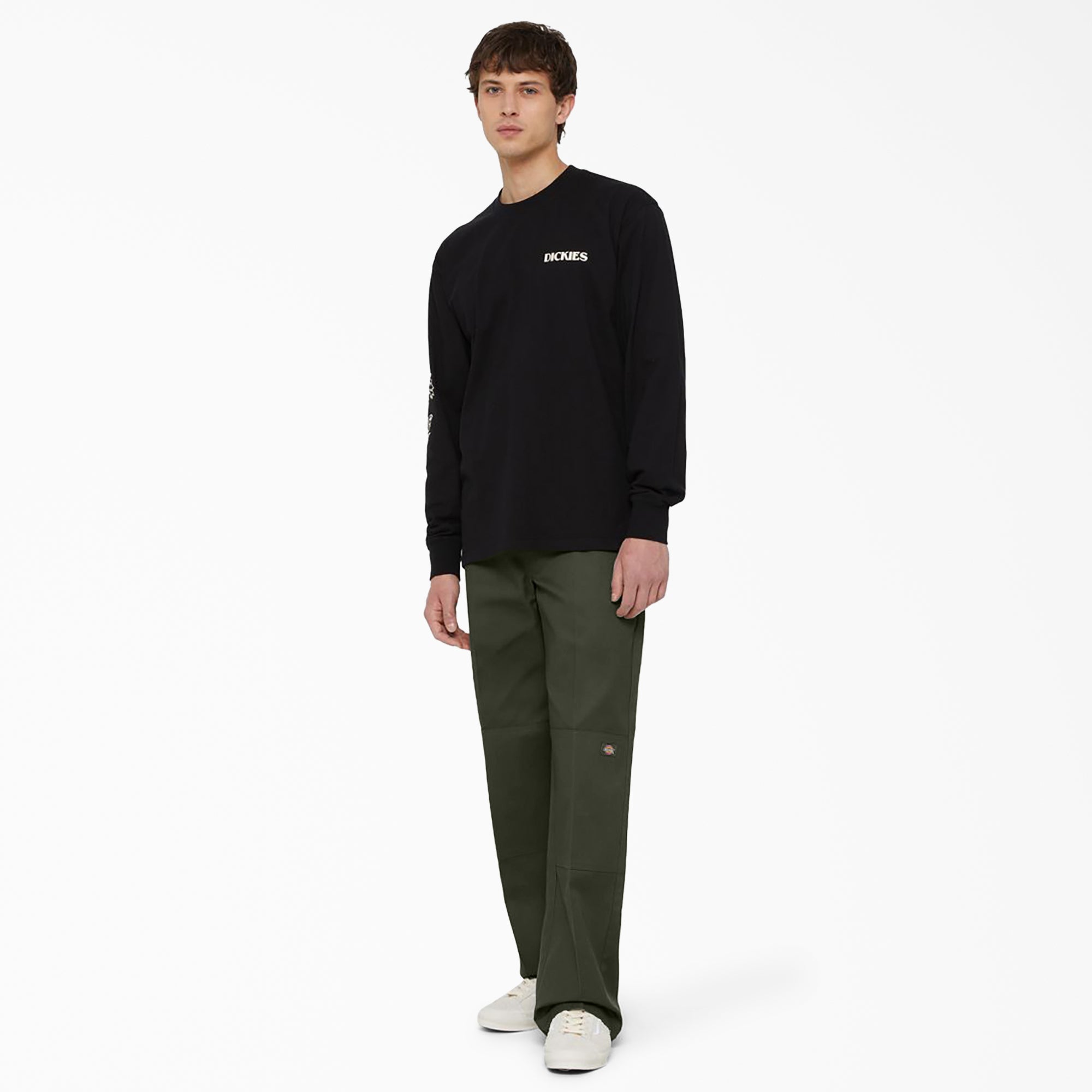 Loose Fit Double Knee Work Pants - Image 5