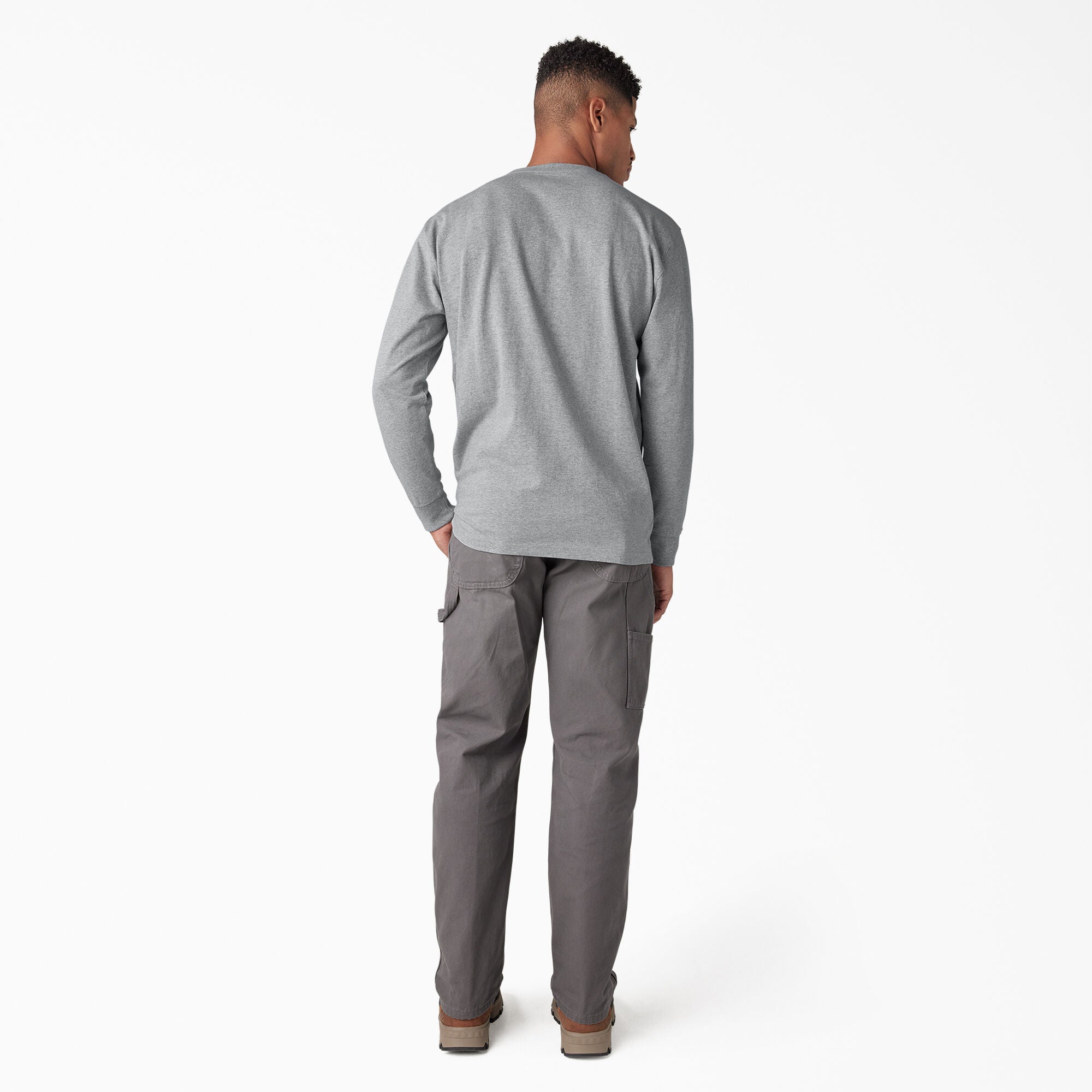 Long Sleeve Heavyweight Logo T-Shirt - Image 6