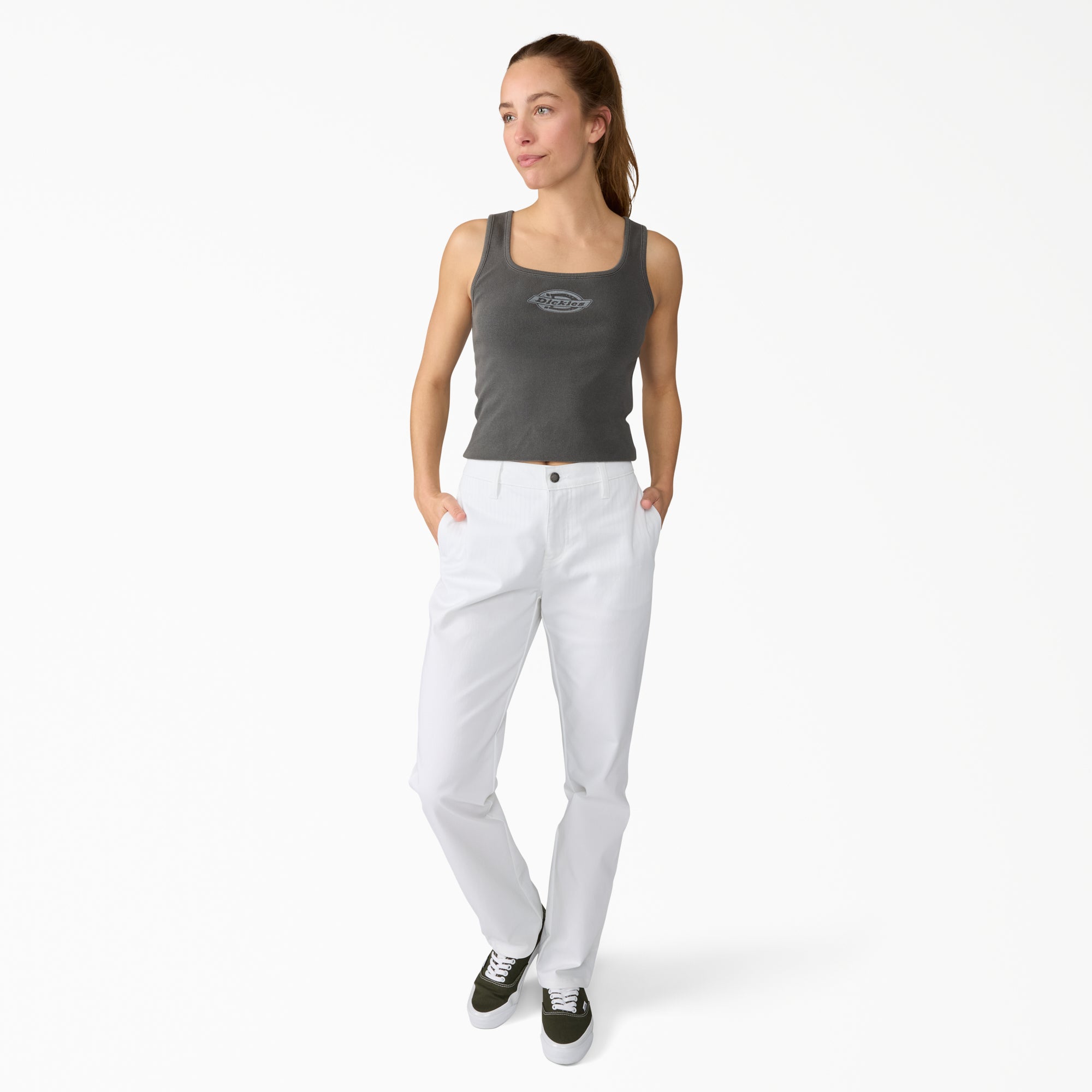 Women's Super Flex Straight Leg Work Pants - Image 4