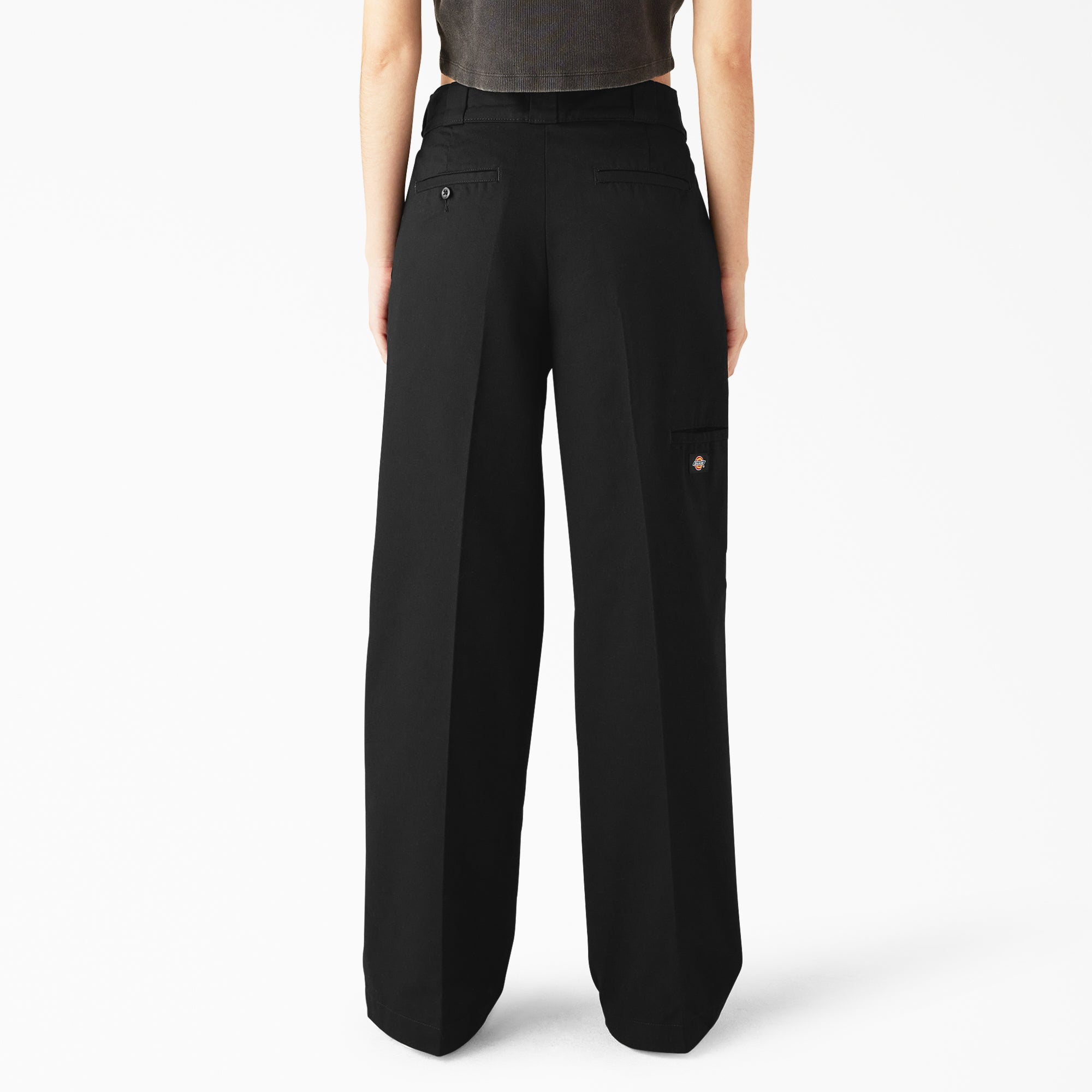 Women's Pleated Work Pants - Image 2