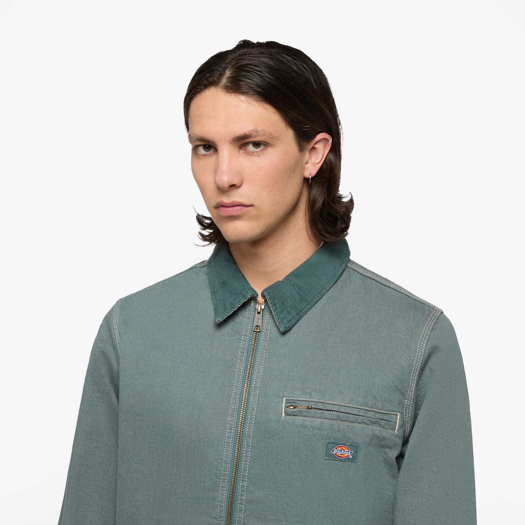 Flannel Lined Denim Jacket - Image 4
