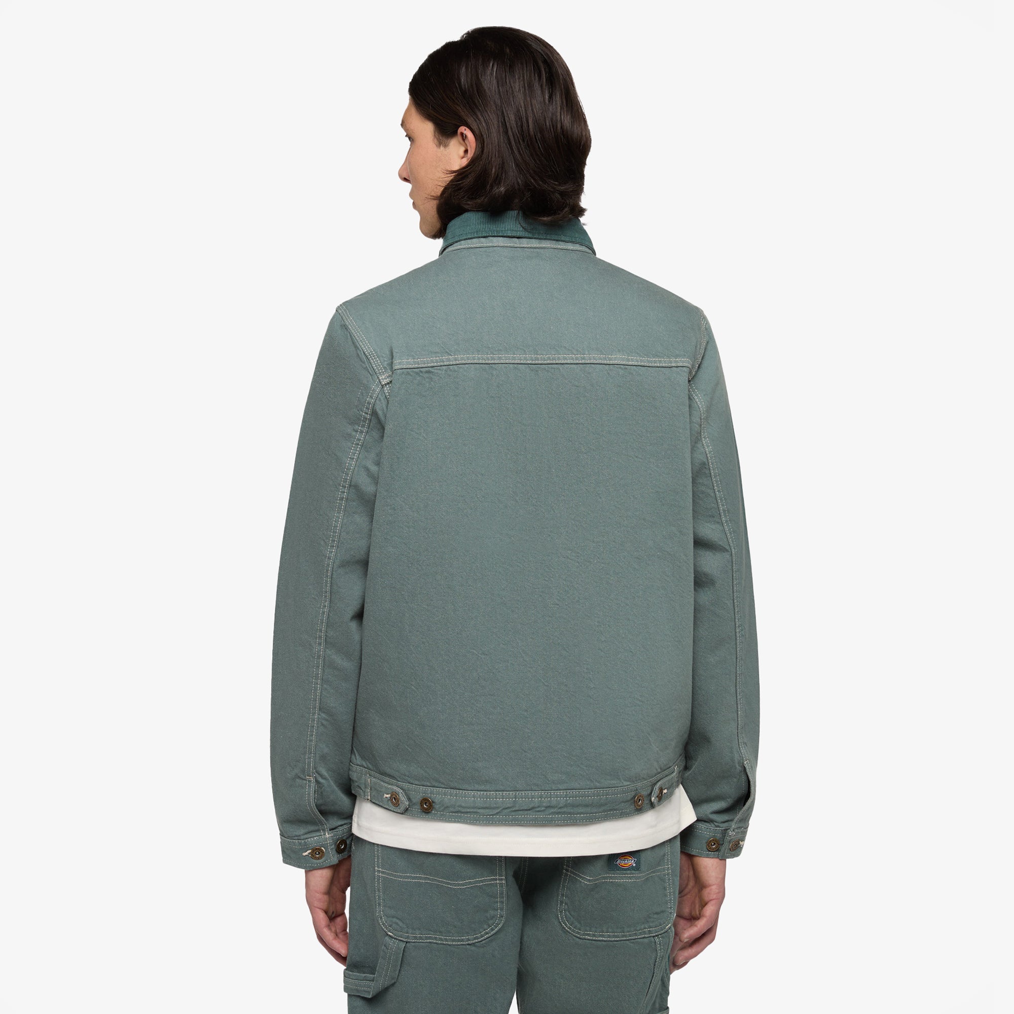 Flannel Lined Denim Jacket - Image 2