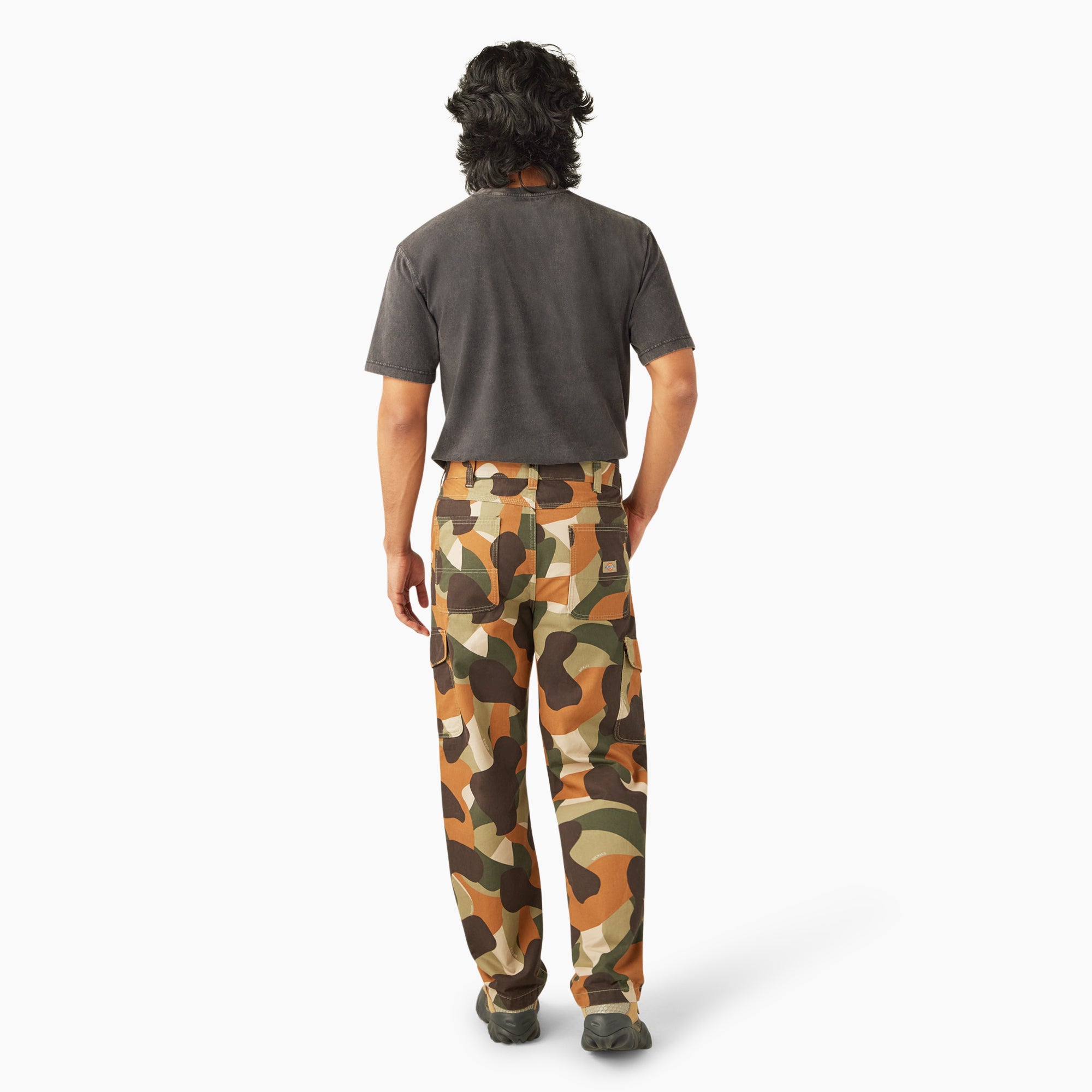 Camo Print Duck Cargo Pants - Image 6