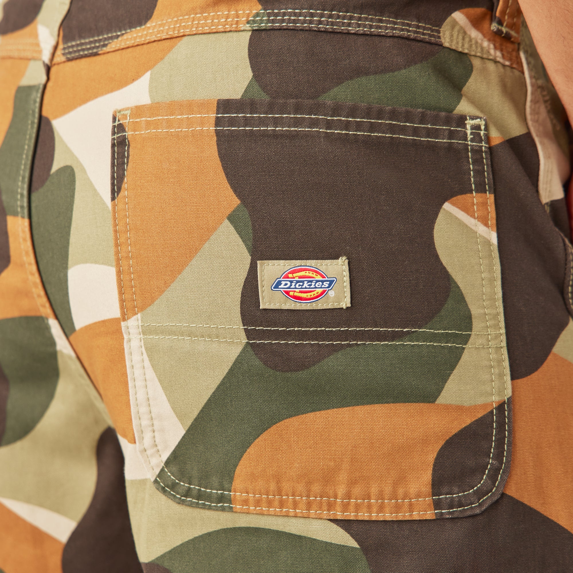 Camo Print Duck Cargo Pants - Image 7