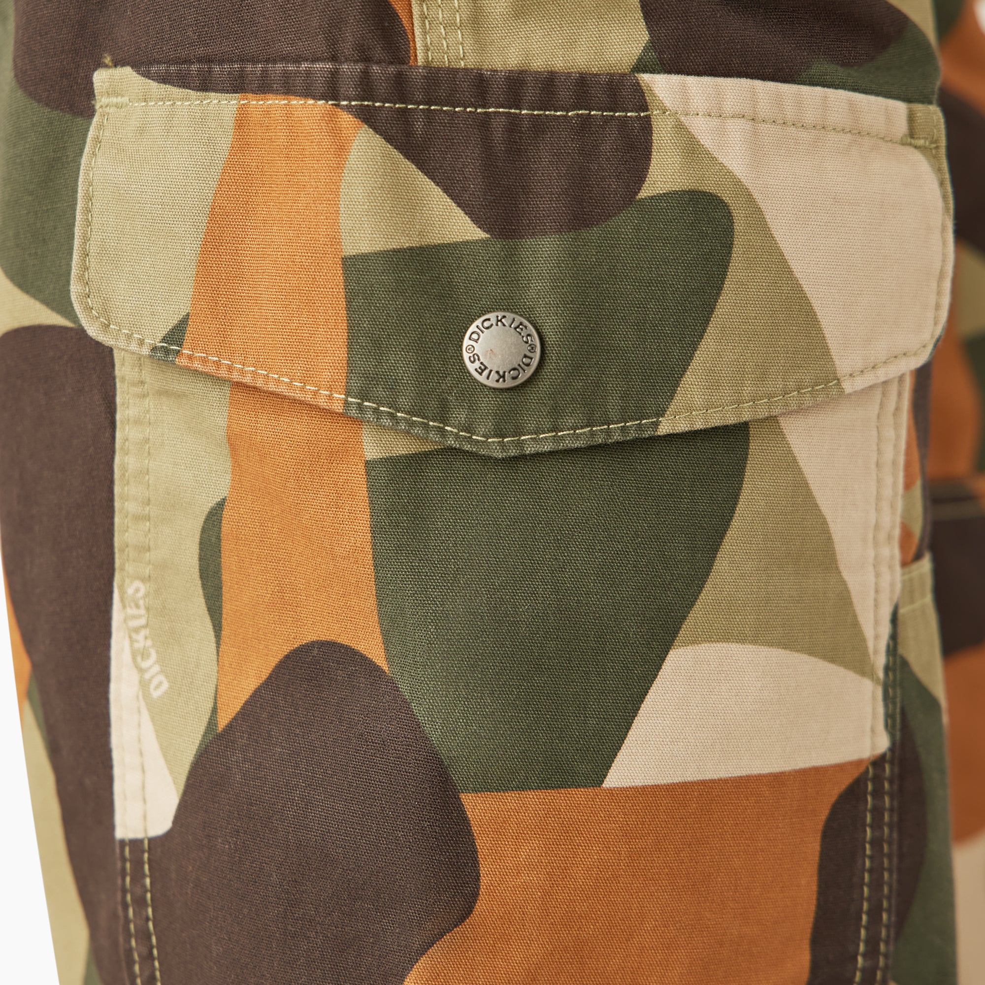 Camo Print Duck Cargo Pants - Image 8