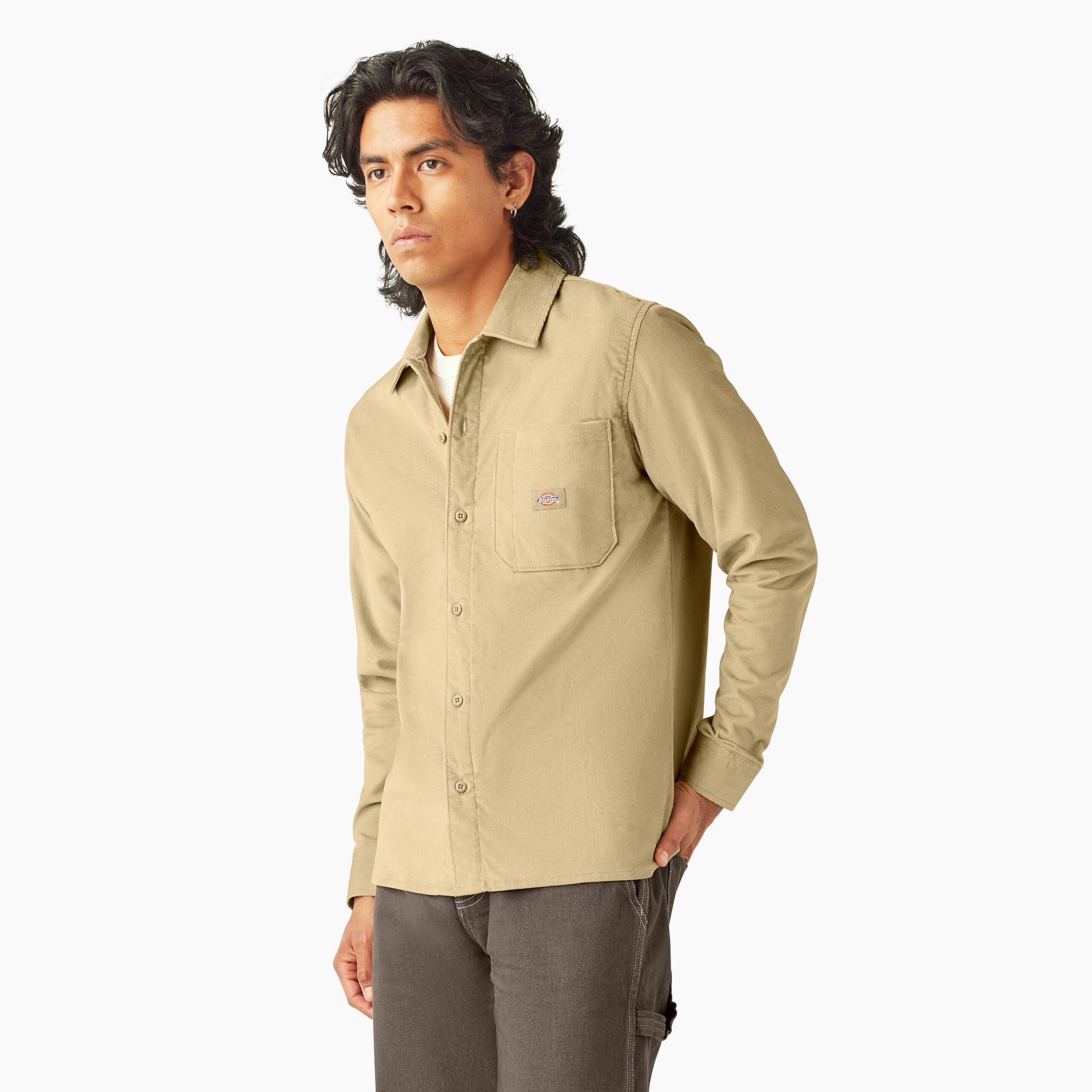 Relaxed Fit Corduroy Shirt - Image 3