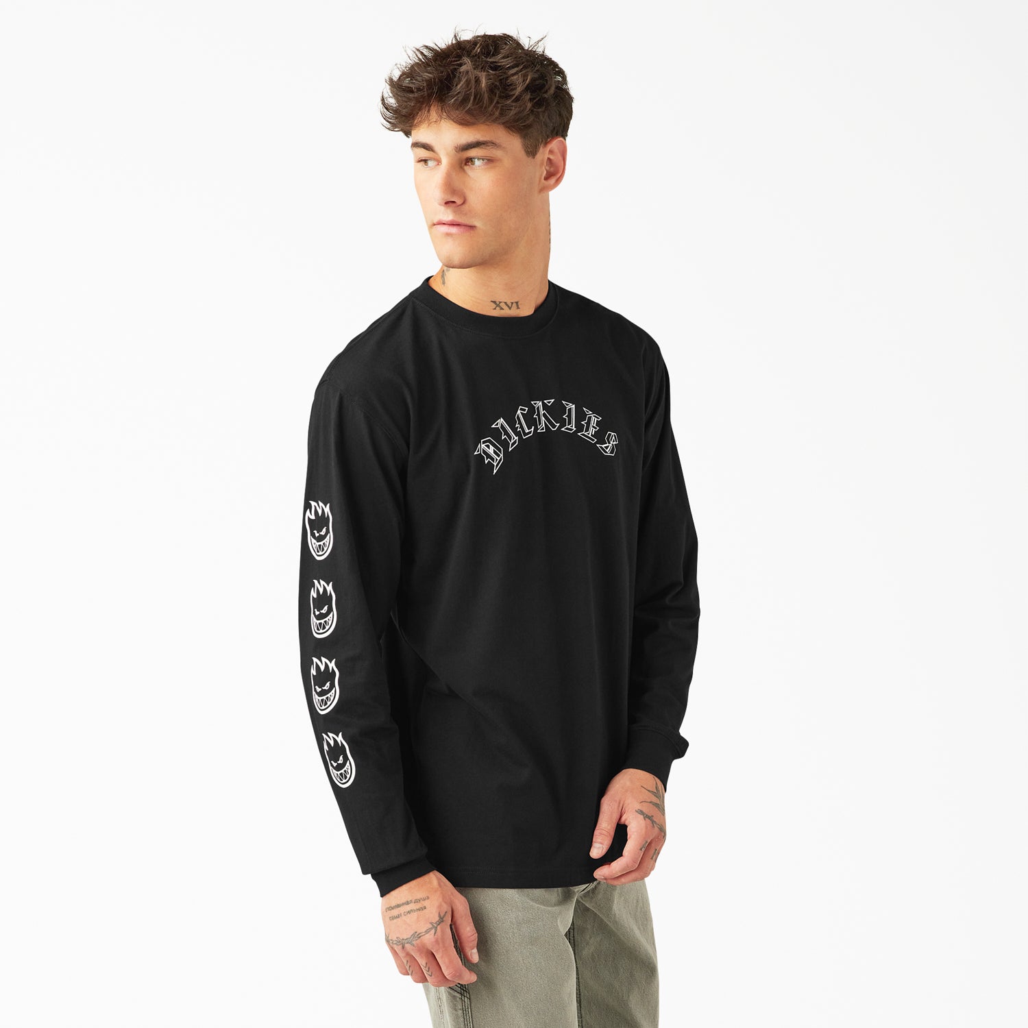 Dickies X Spitfire Long Sleeve T-Shirt - Image 4
