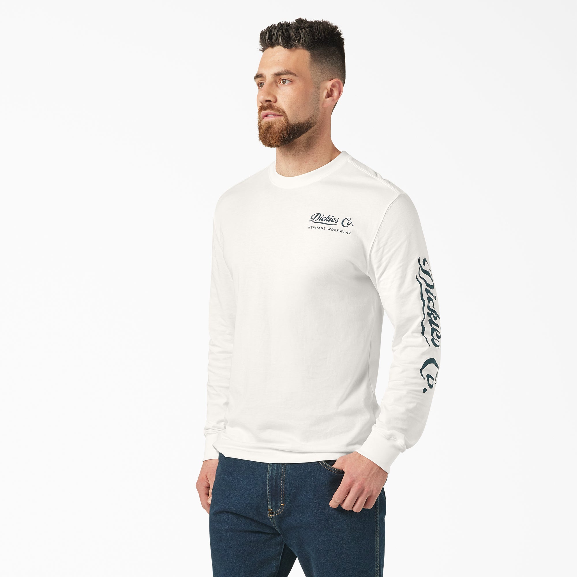 Heritage Workwear Long Sleeve T-Shirt - Image 3