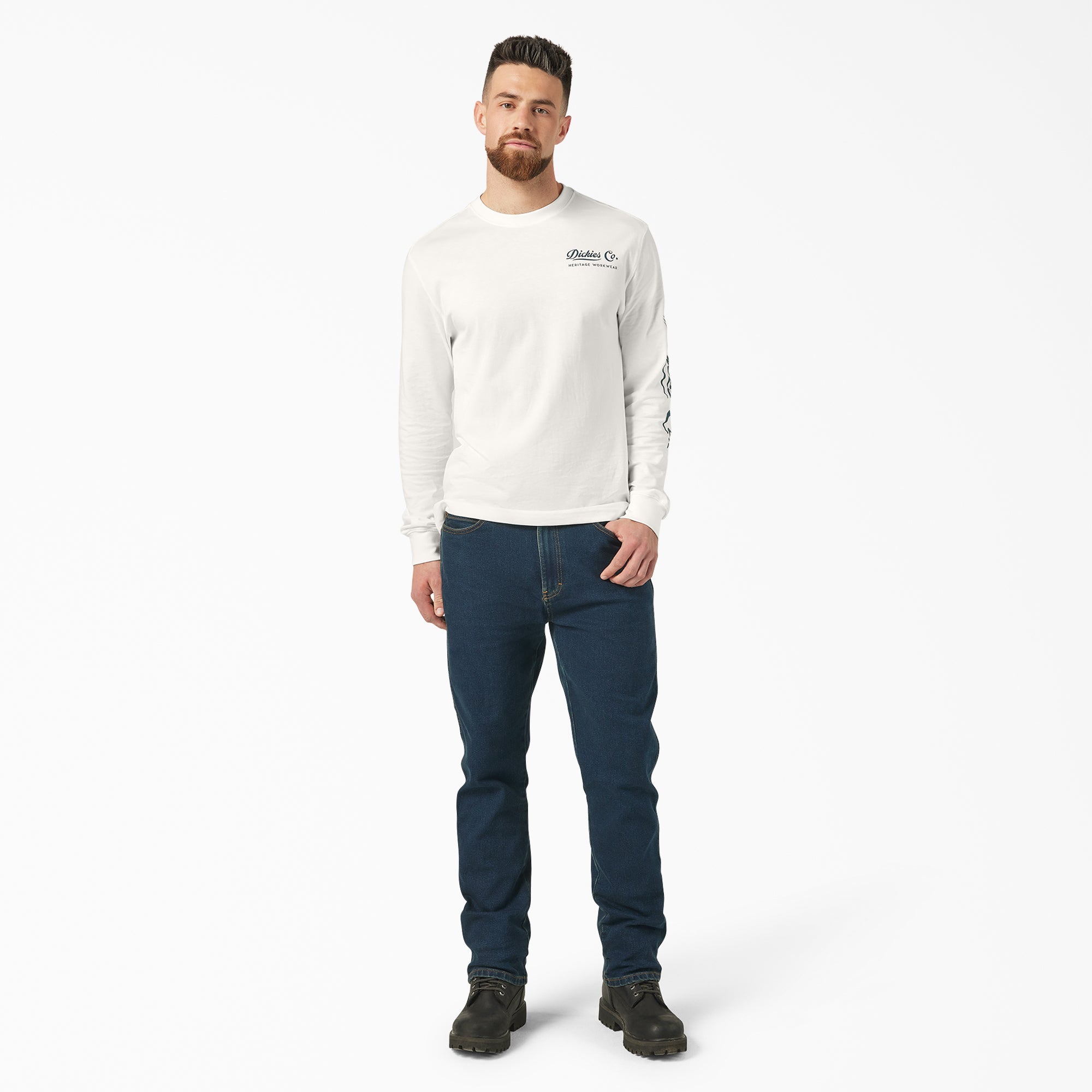 Heritage Workwear Long Sleeve T-Shirt - Image 4