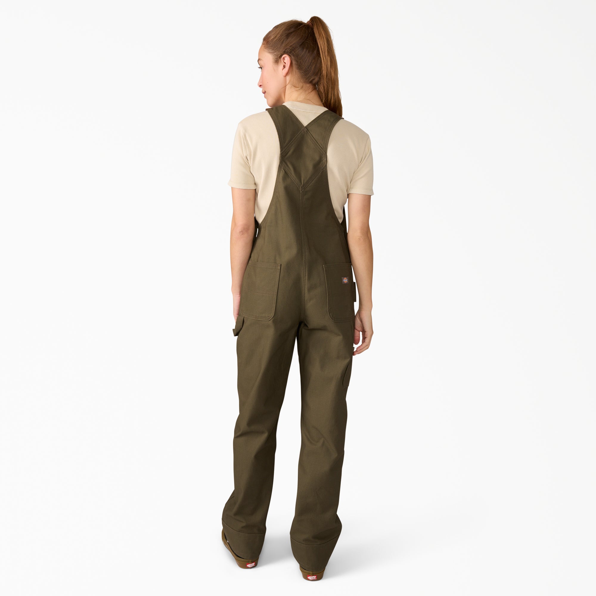 Women's Relaxed Fit Bib Overalls - Image 2