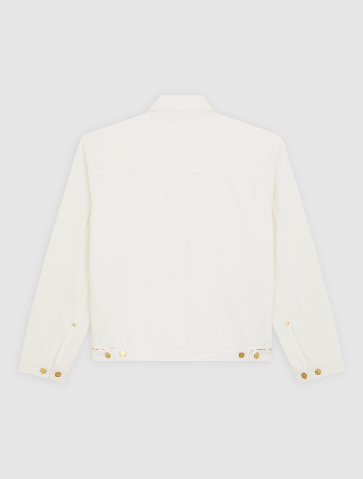 Selvedge Pleated Denim Jacket - Image 8