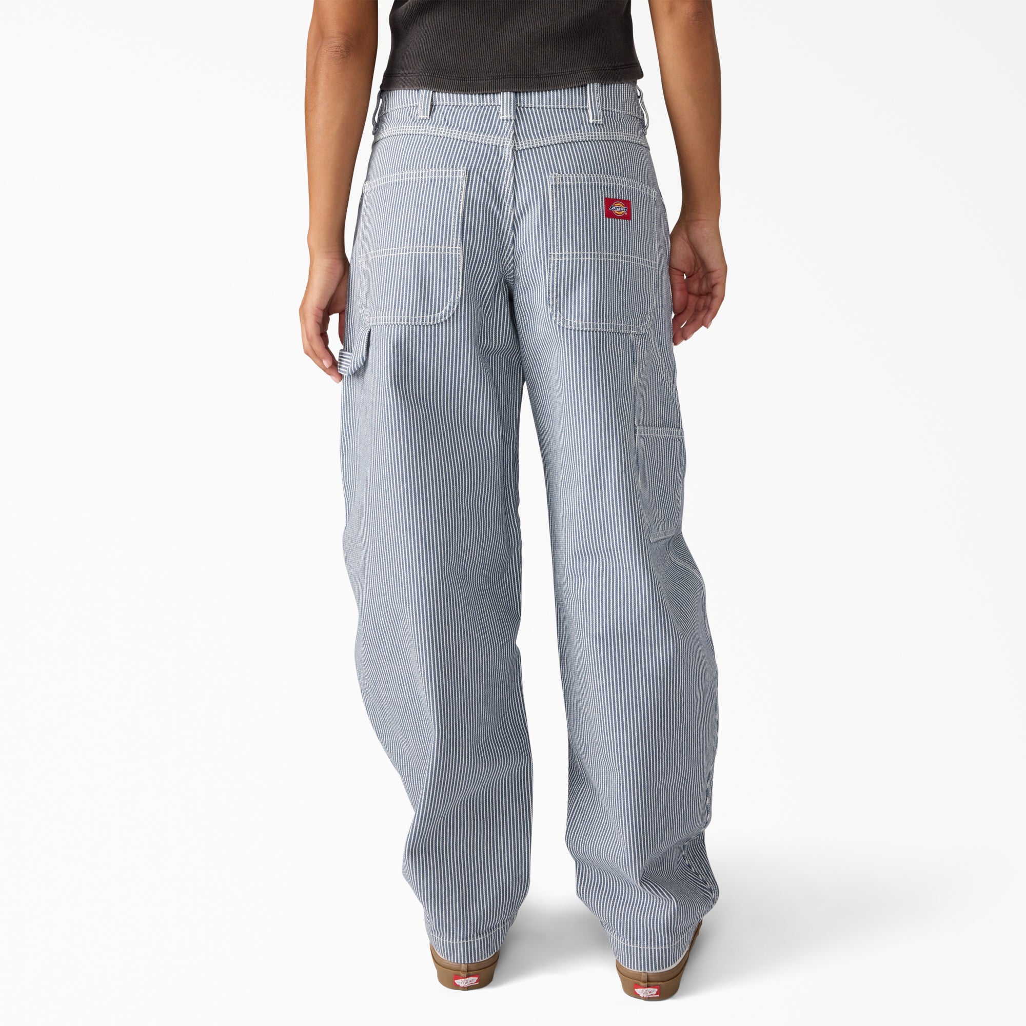 Women's Hickory Loose Straight Carpenter Pants - Image 2