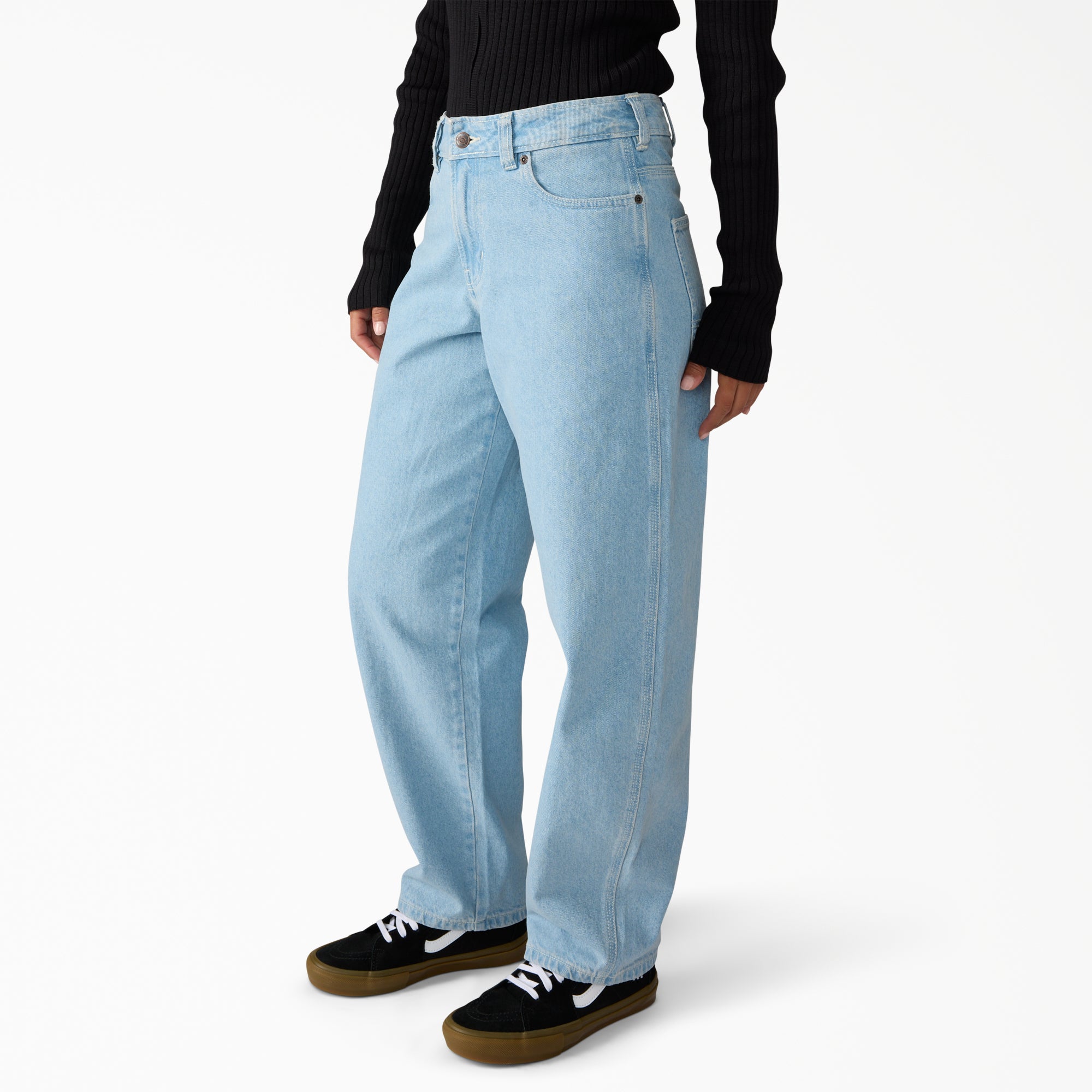 Women's 957 Loose Tapered Work Jeans - Image 3