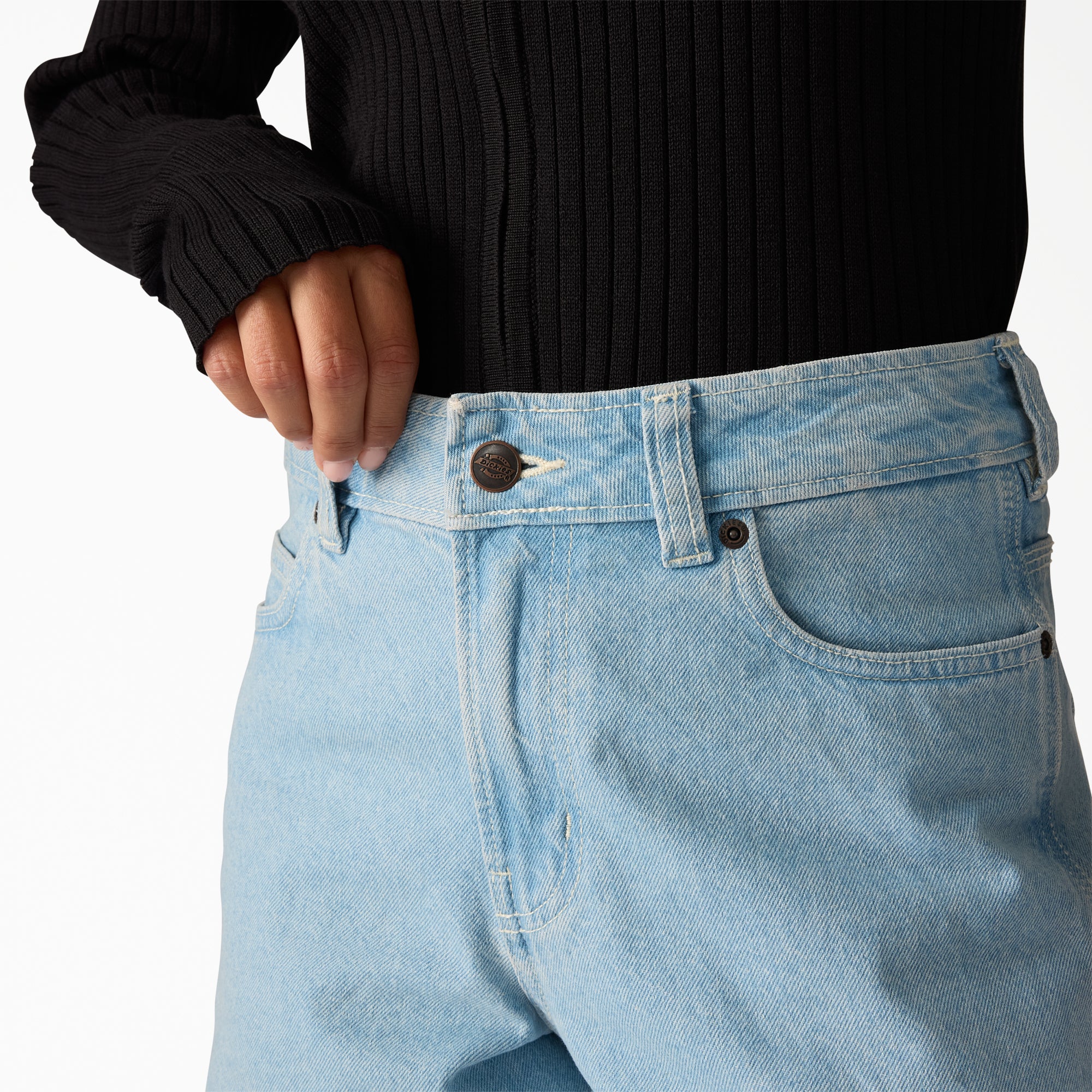 Women's 957 Loose Tapered Work Jeans - Image 6