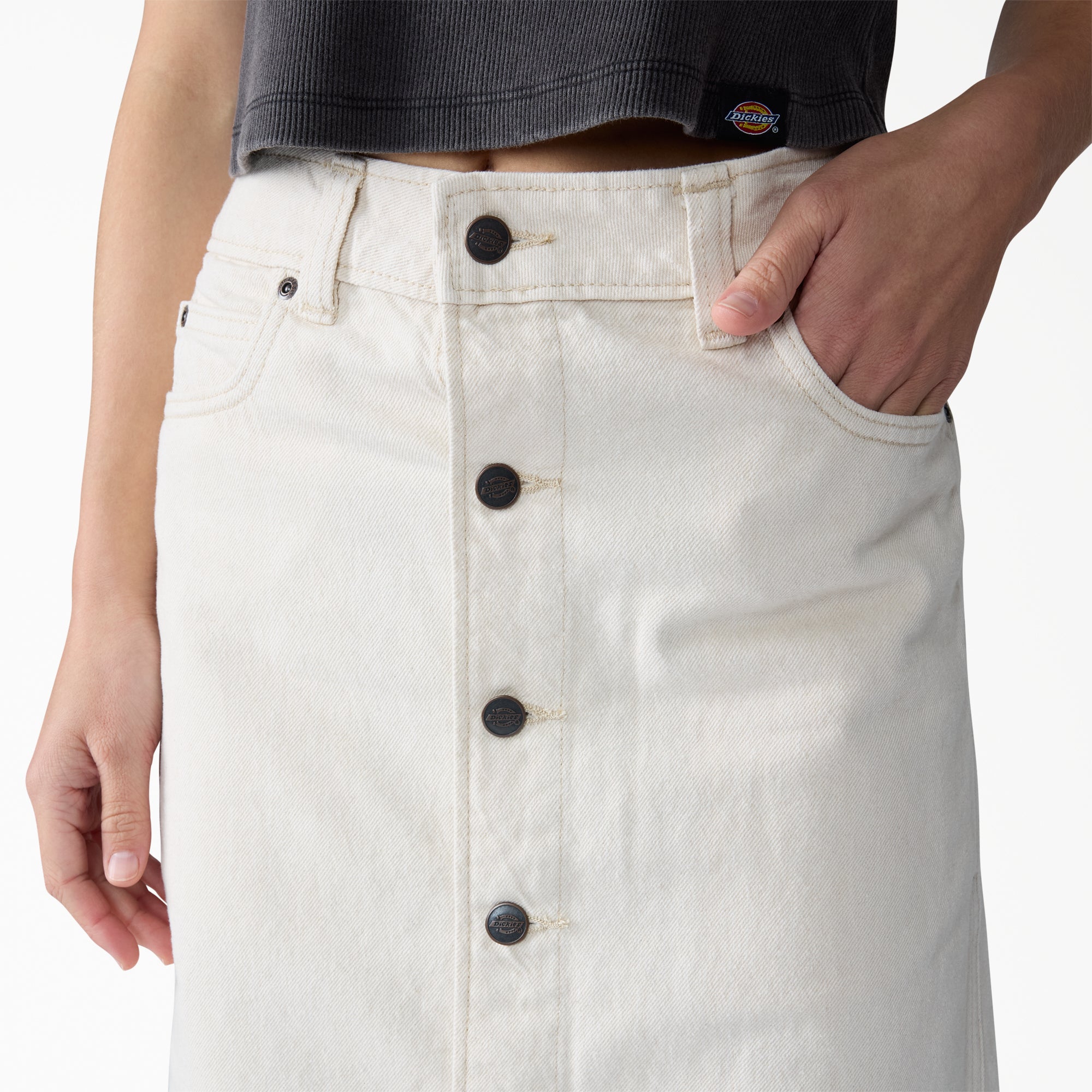 Women's Midi Denim Skirt - Image 6