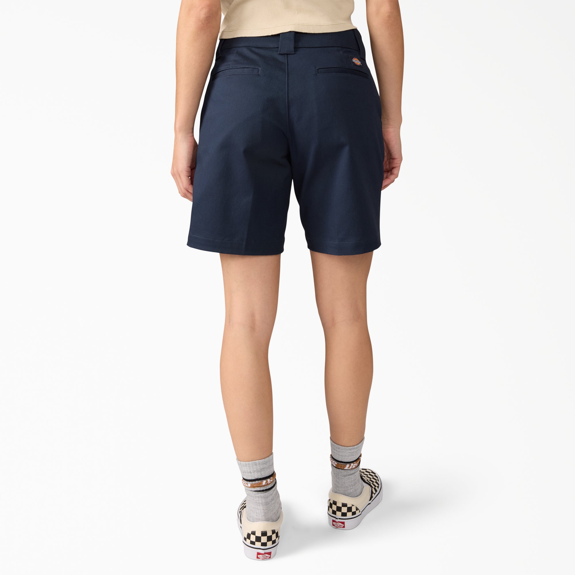 Women's Super Flex Flat Front Shorts. 9 - Image 2