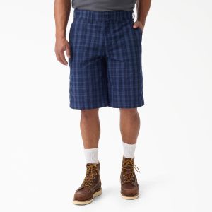 Plaid Work Shorts. 11