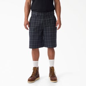 Plaid Work Shorts. 11