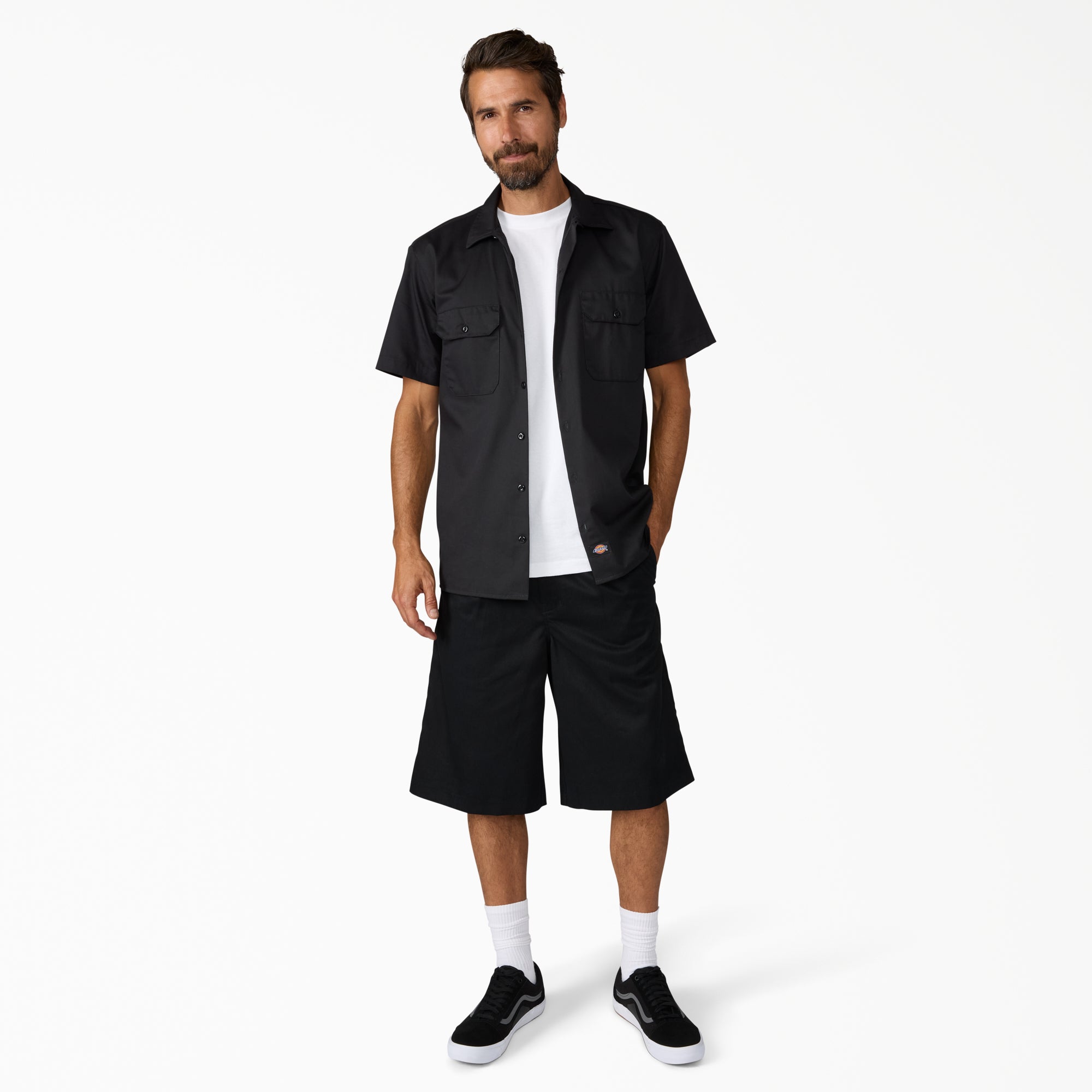 Hemp Twill Work Shorts. 13 - Image 4